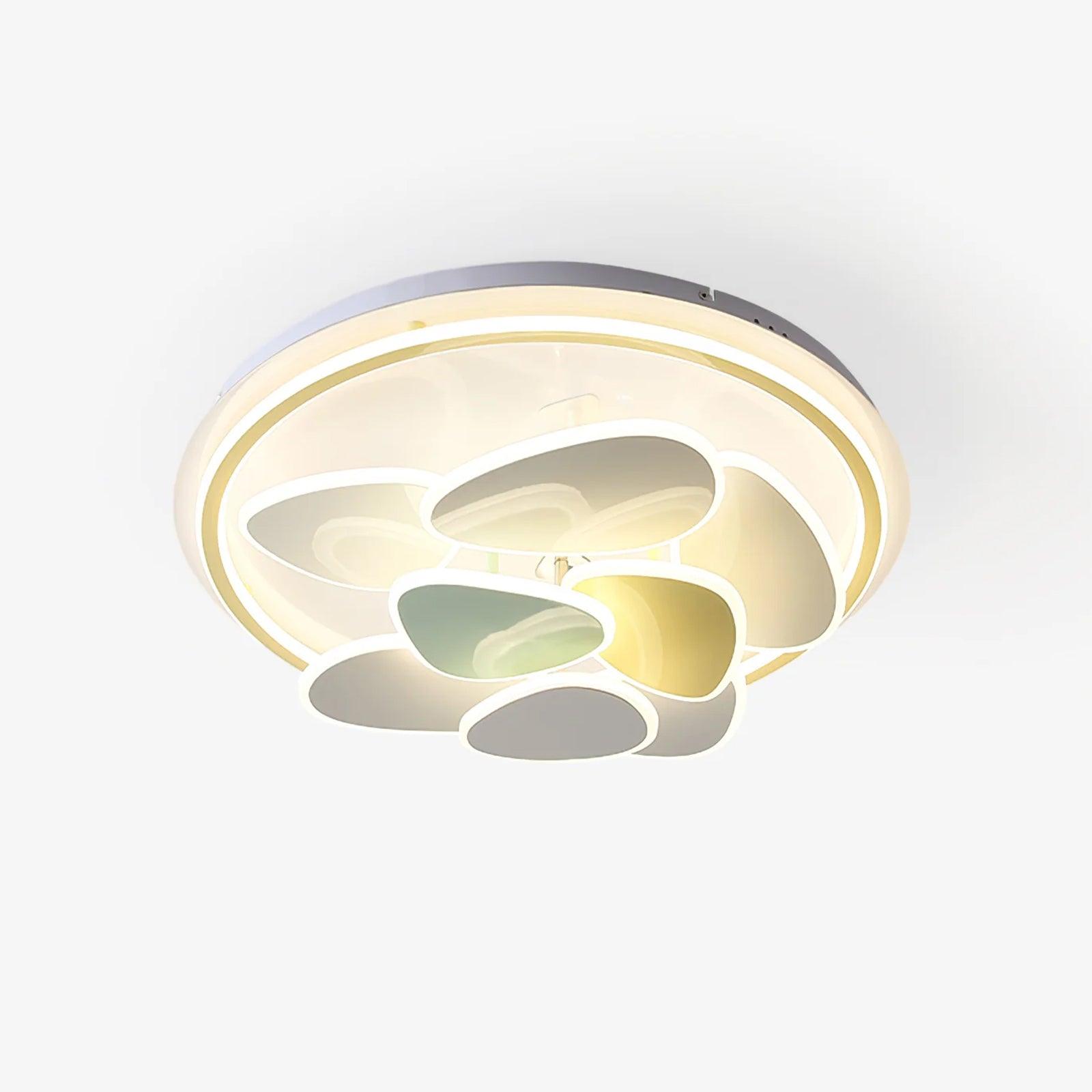 WOW Colorful Cloud Round Ceiling Lamp