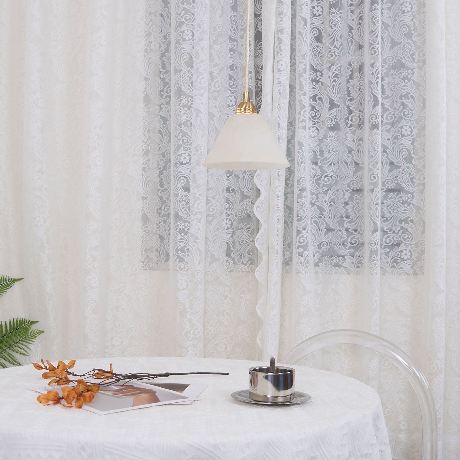 WOW Conical Brass Pendant Lamp