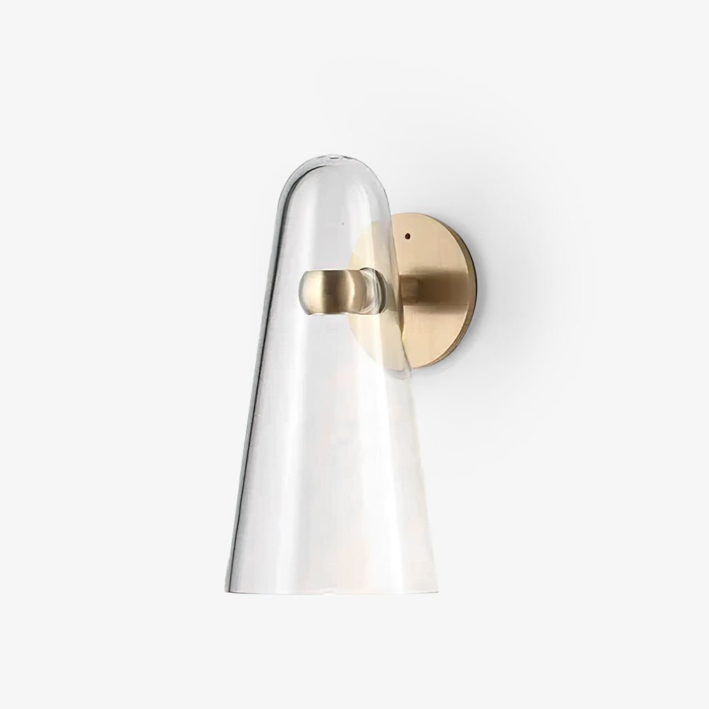 WOW Conical Glass Plug-in Wall Lamp