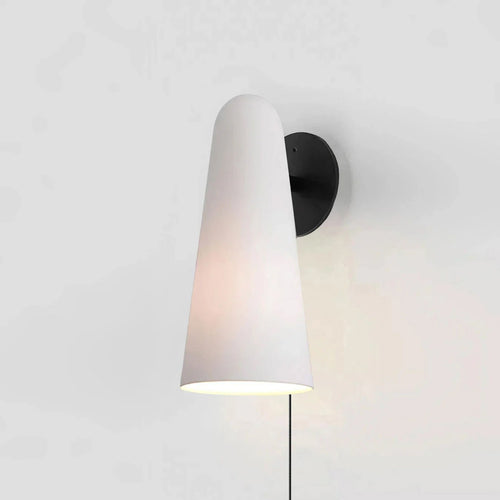 WOW Conical Glass Plug-in Wall Lamp