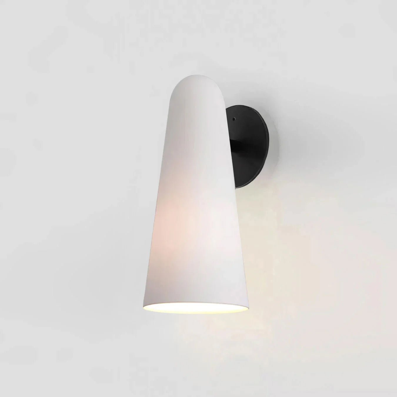 WOW Conical Glass Plug-in Wall Lamp
