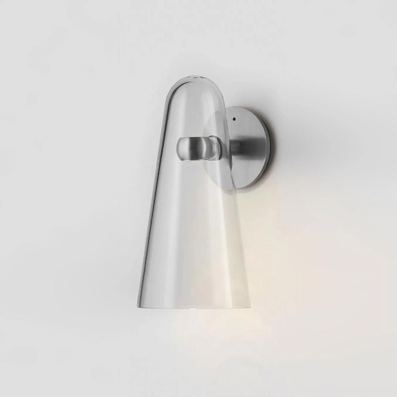 WOW Conical Glass Plug-in Wall Lamp