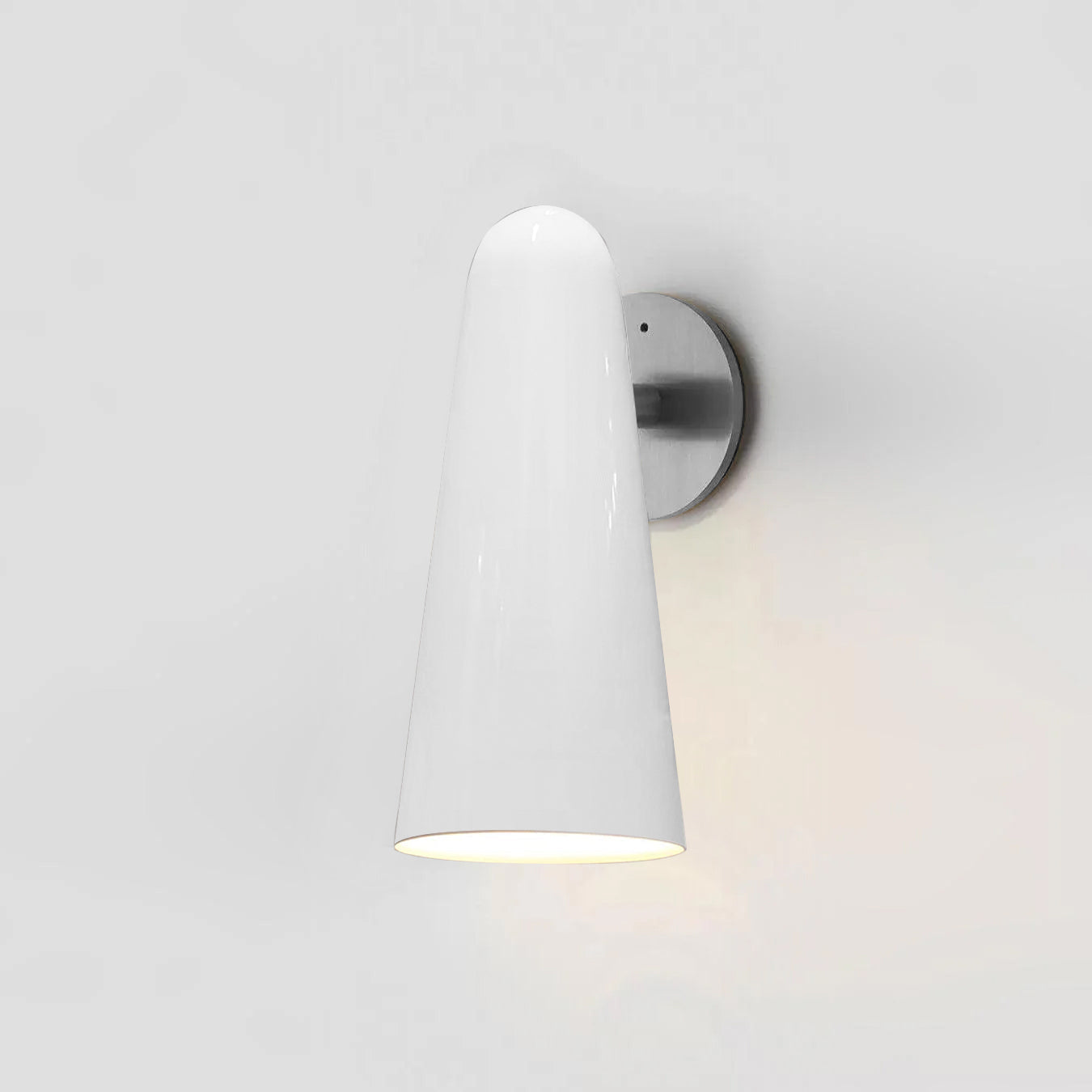 WOW Conical Glass Plug-in Wall Lamp