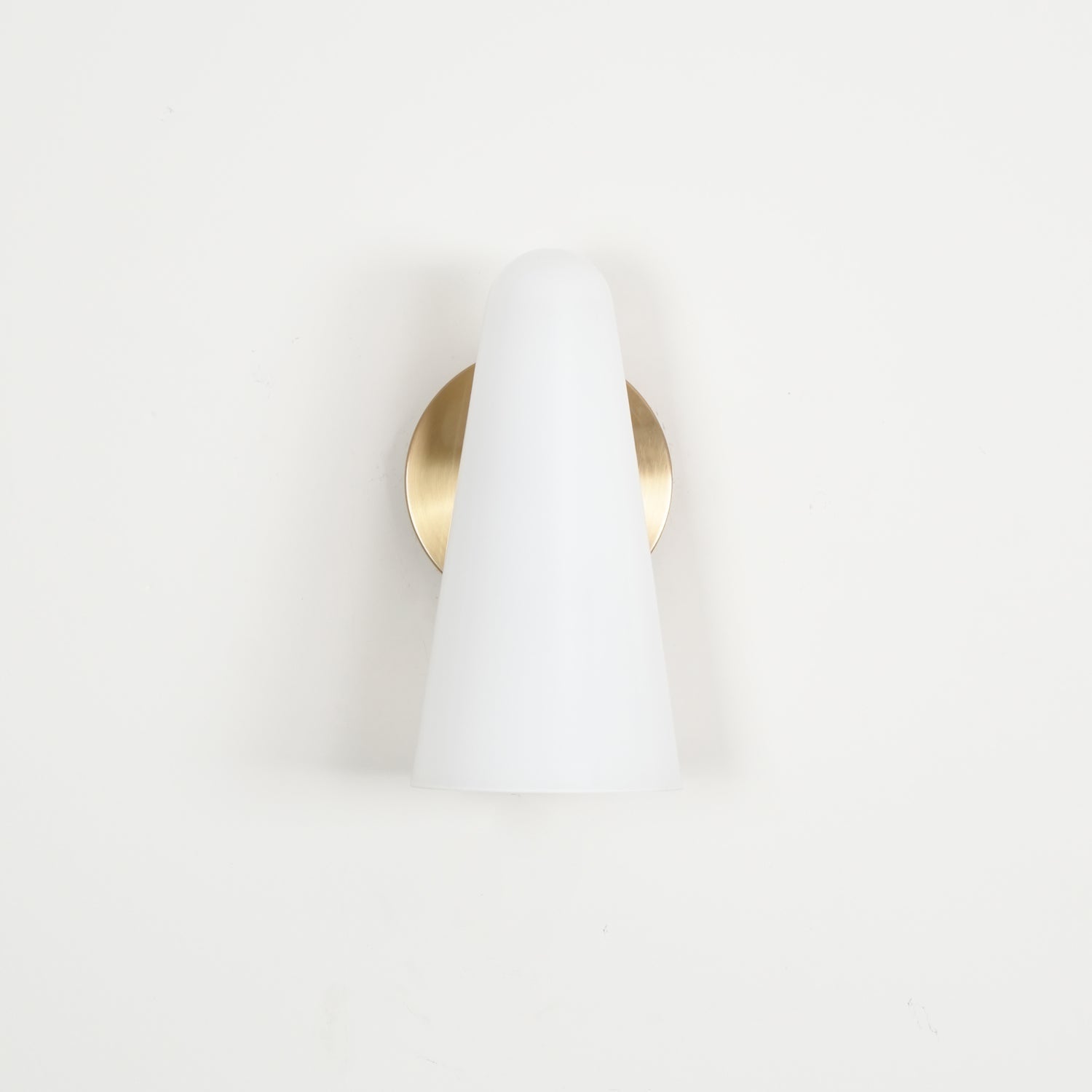 WOW Conical Glass Plug-in Wall Lamp