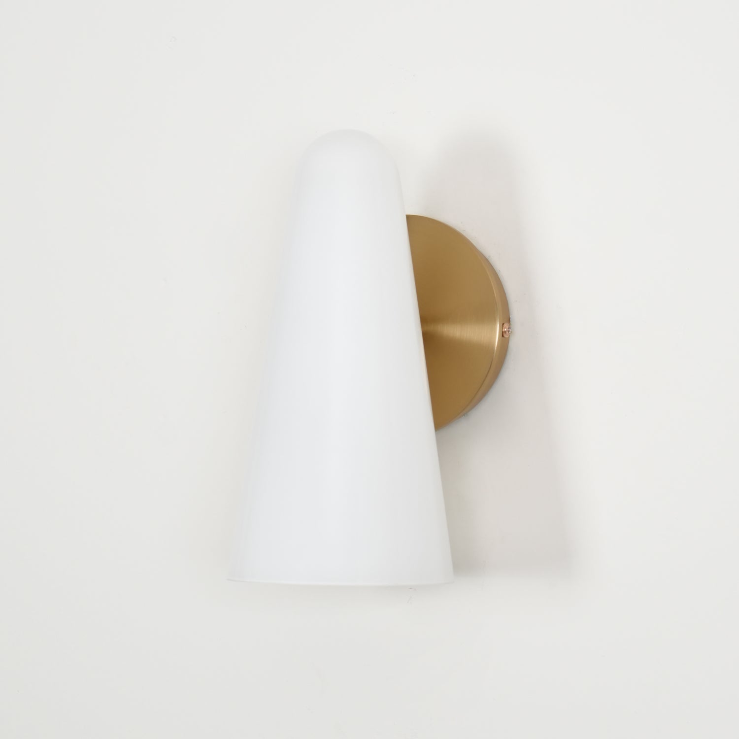 WOW Conical Glass Plug-in Wall Lamp
