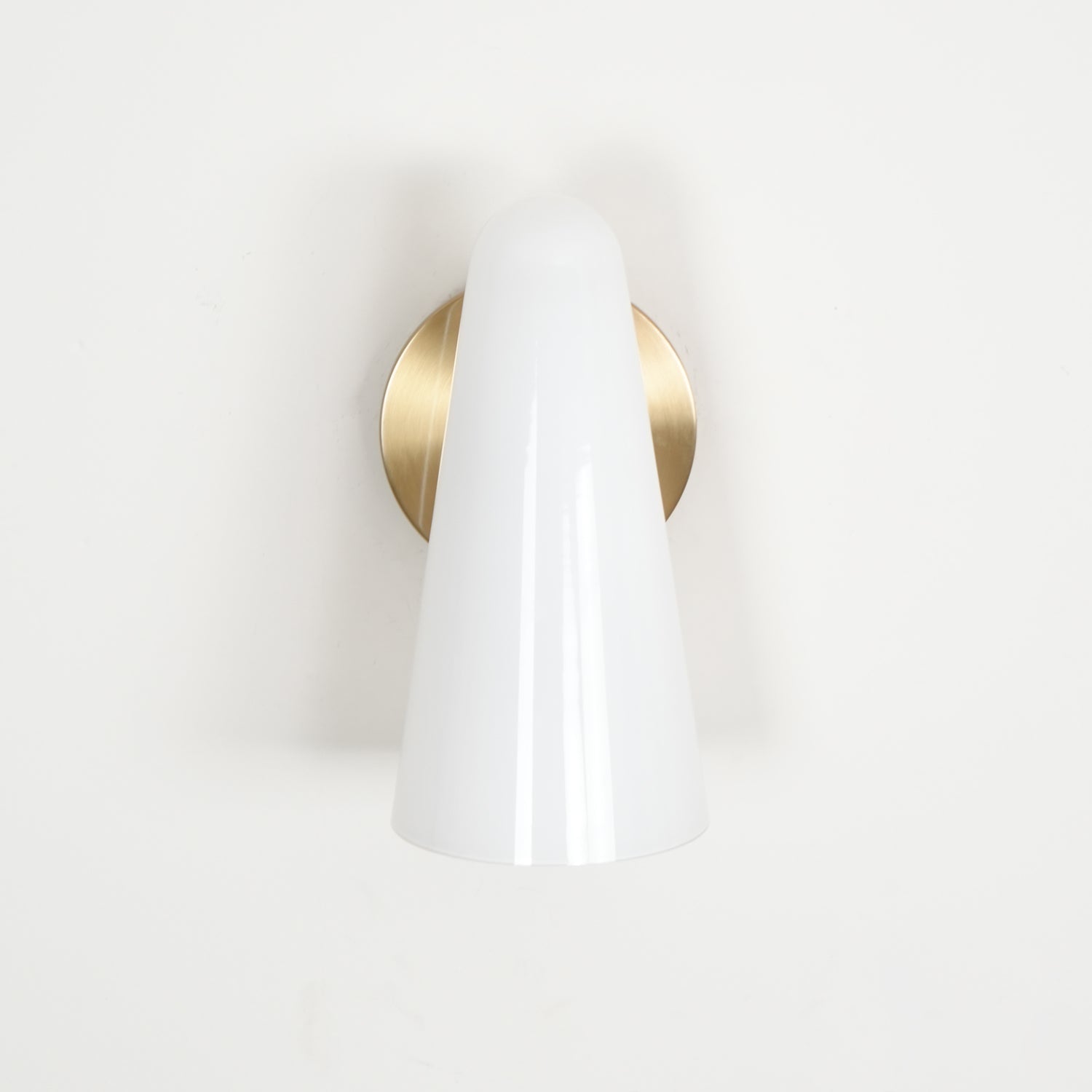 WOW Conical Glass Plug-in Wall Lamp