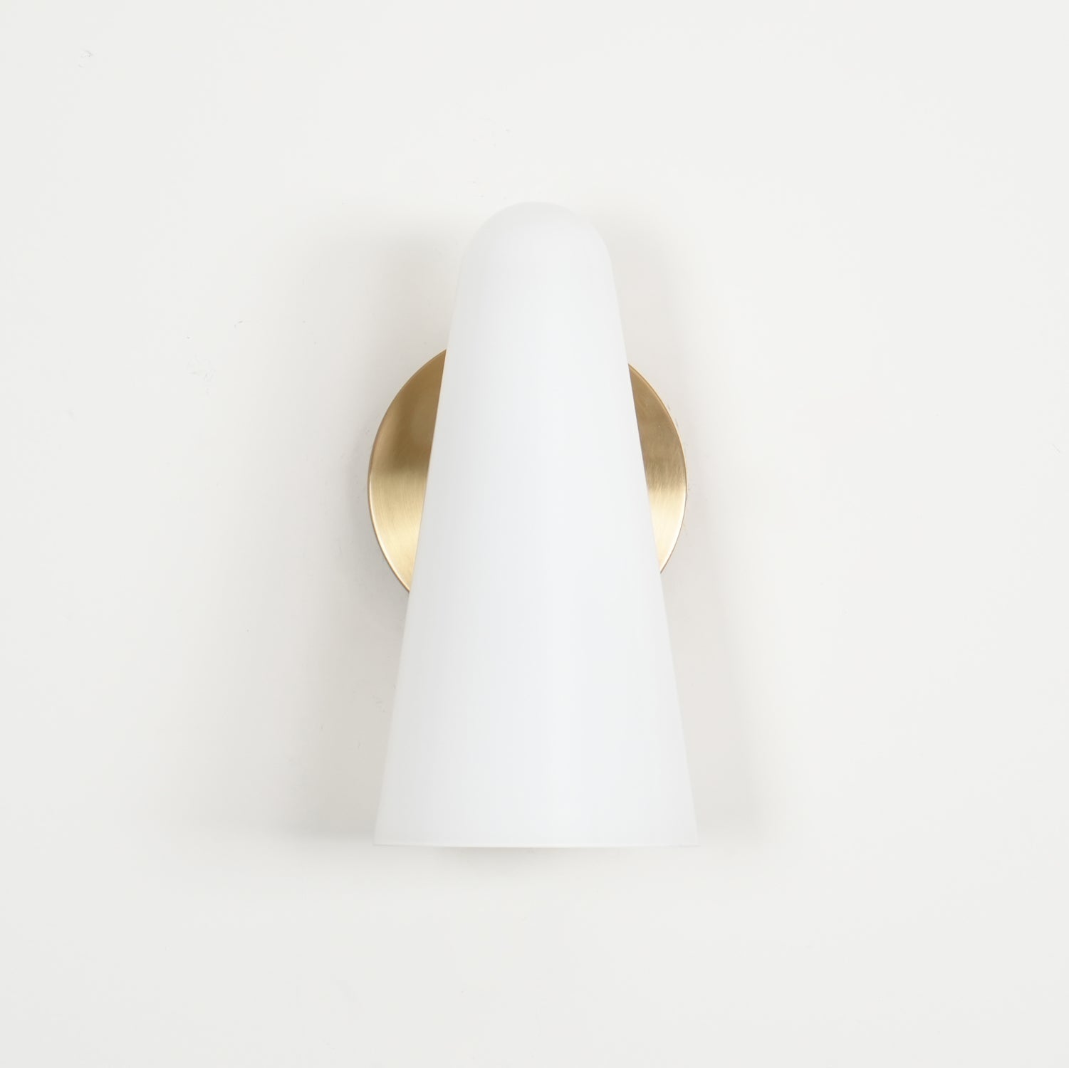 WOW Conical Glass Plug-in Wall Lamp