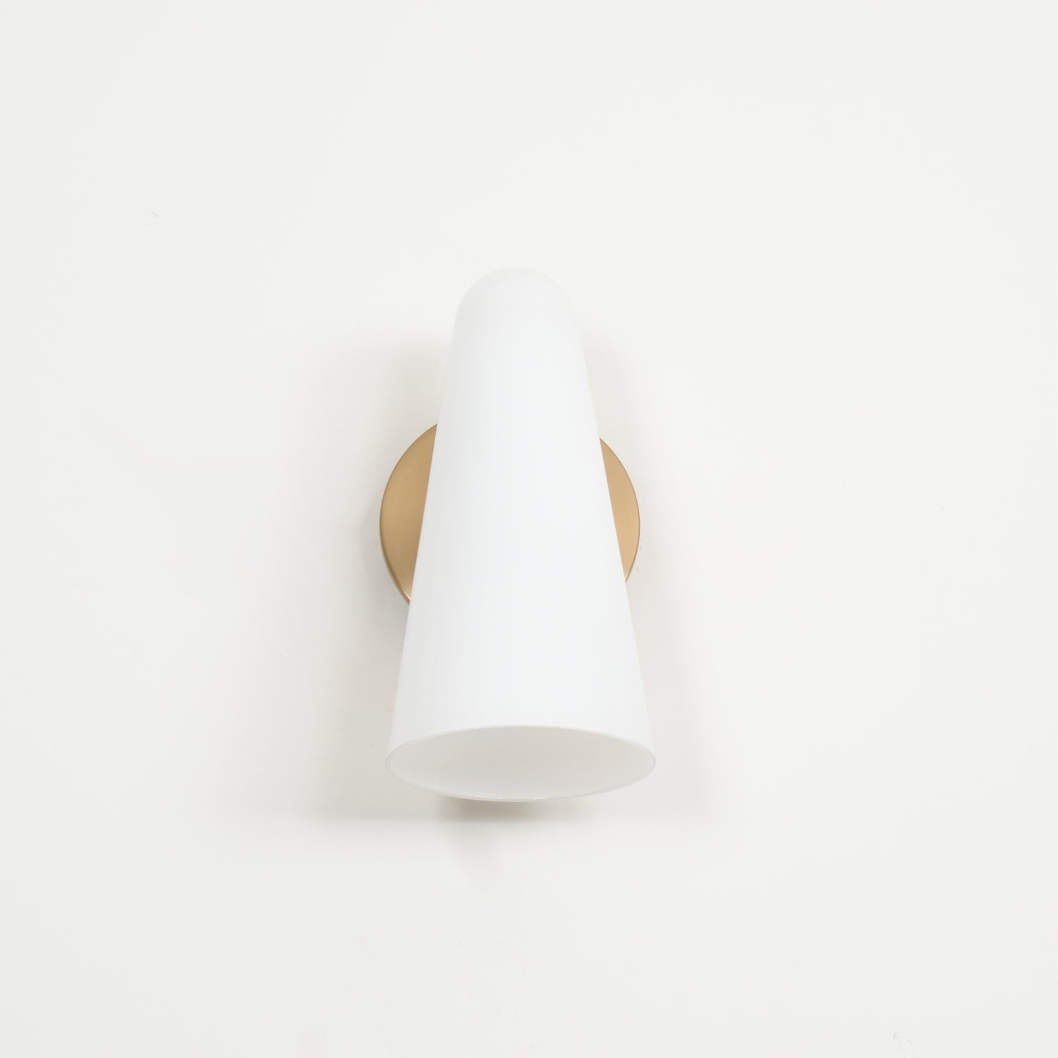 WOW Conical Glass Plug-in Wall Lamp