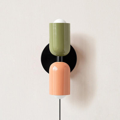 WOW Couleur Double Plug In Wall Lamp
