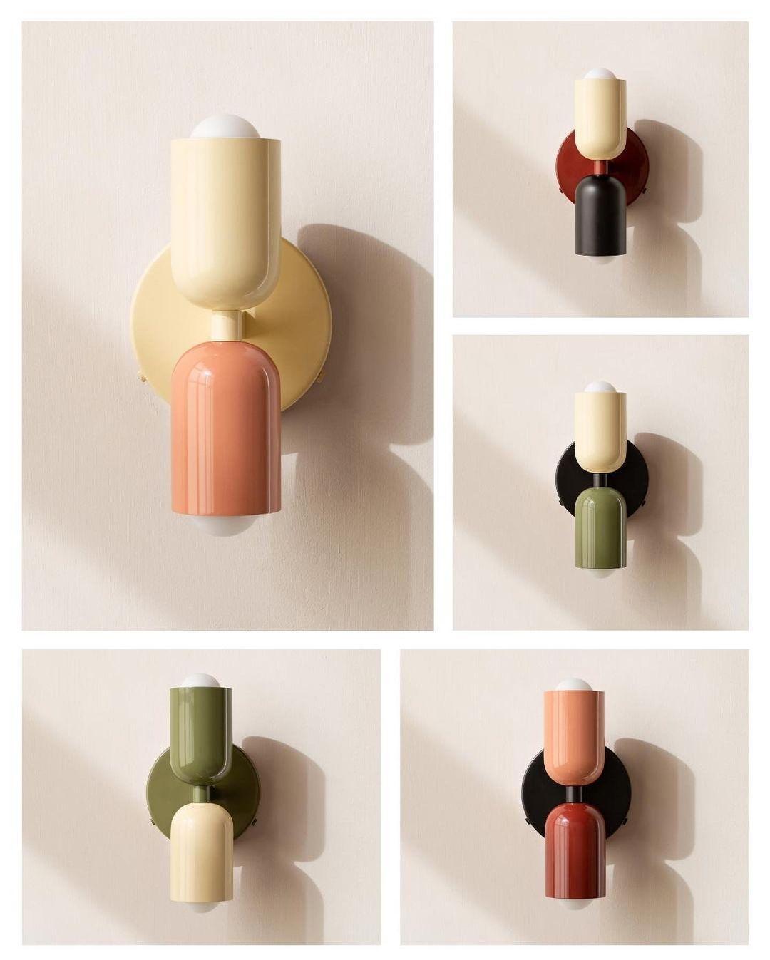 WOW Couleur Double Plug In Wall Lamp