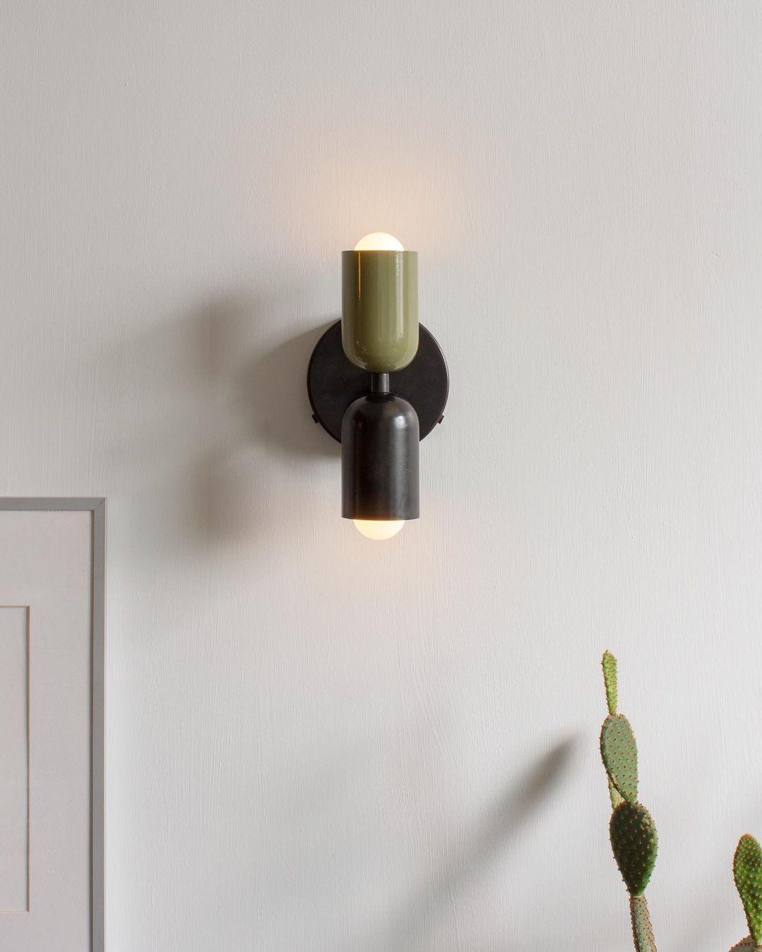 WOW Couleur Double Plug In Wall Lamp