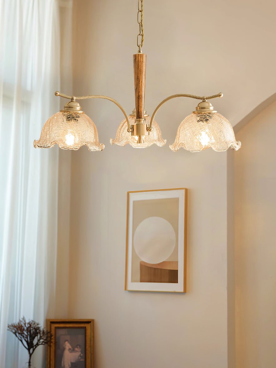 WOW Crack Flower Chandelier