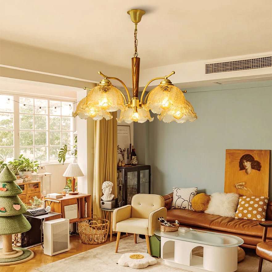 WOW Crack Flower Chandelier