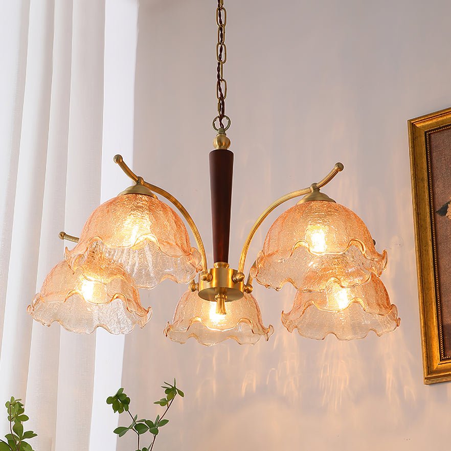 WOW Crack Flower Chandelier