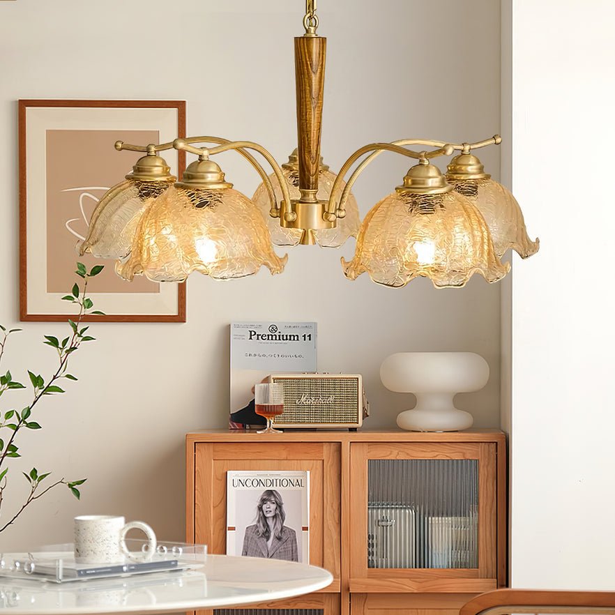 WOW Crack Flower Chandelier