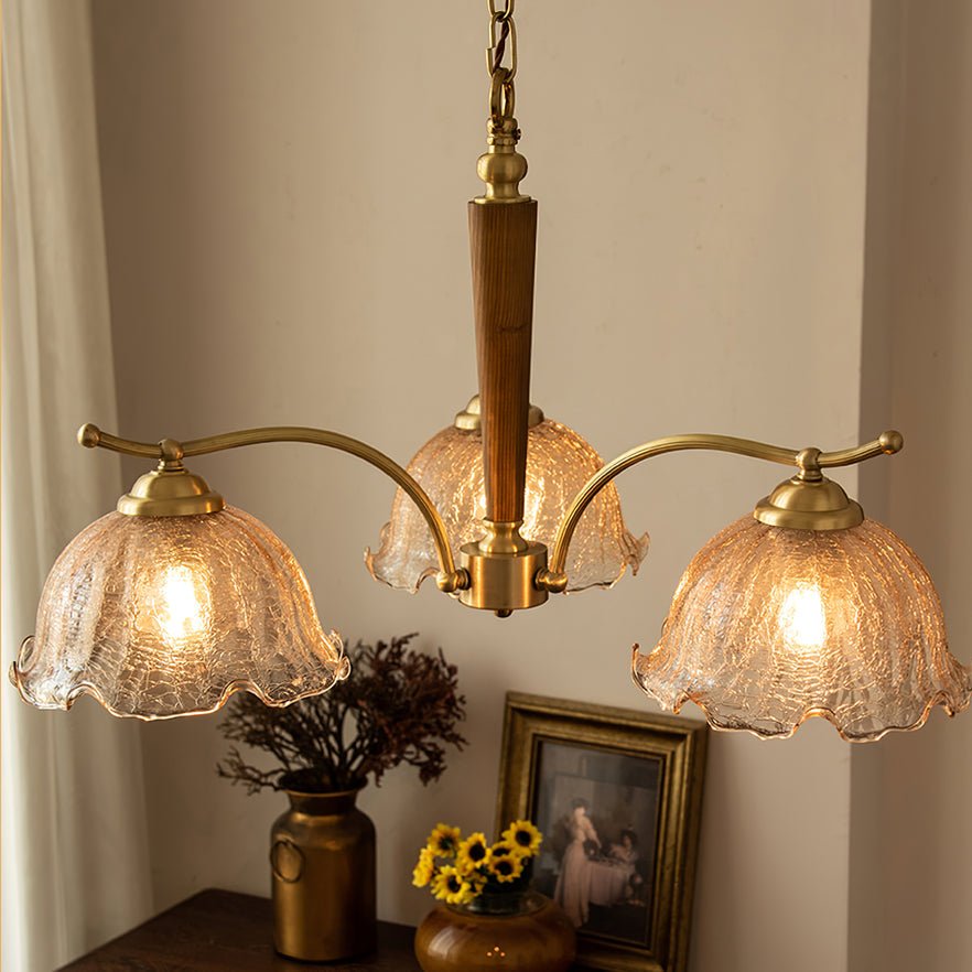 WOW Crack Flower Chandelier