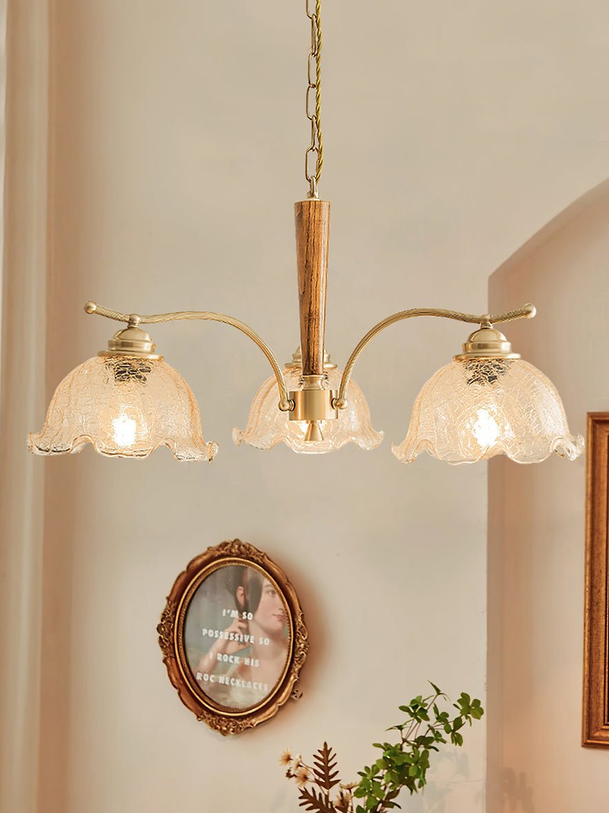 WOW Crack Flower Chandelier