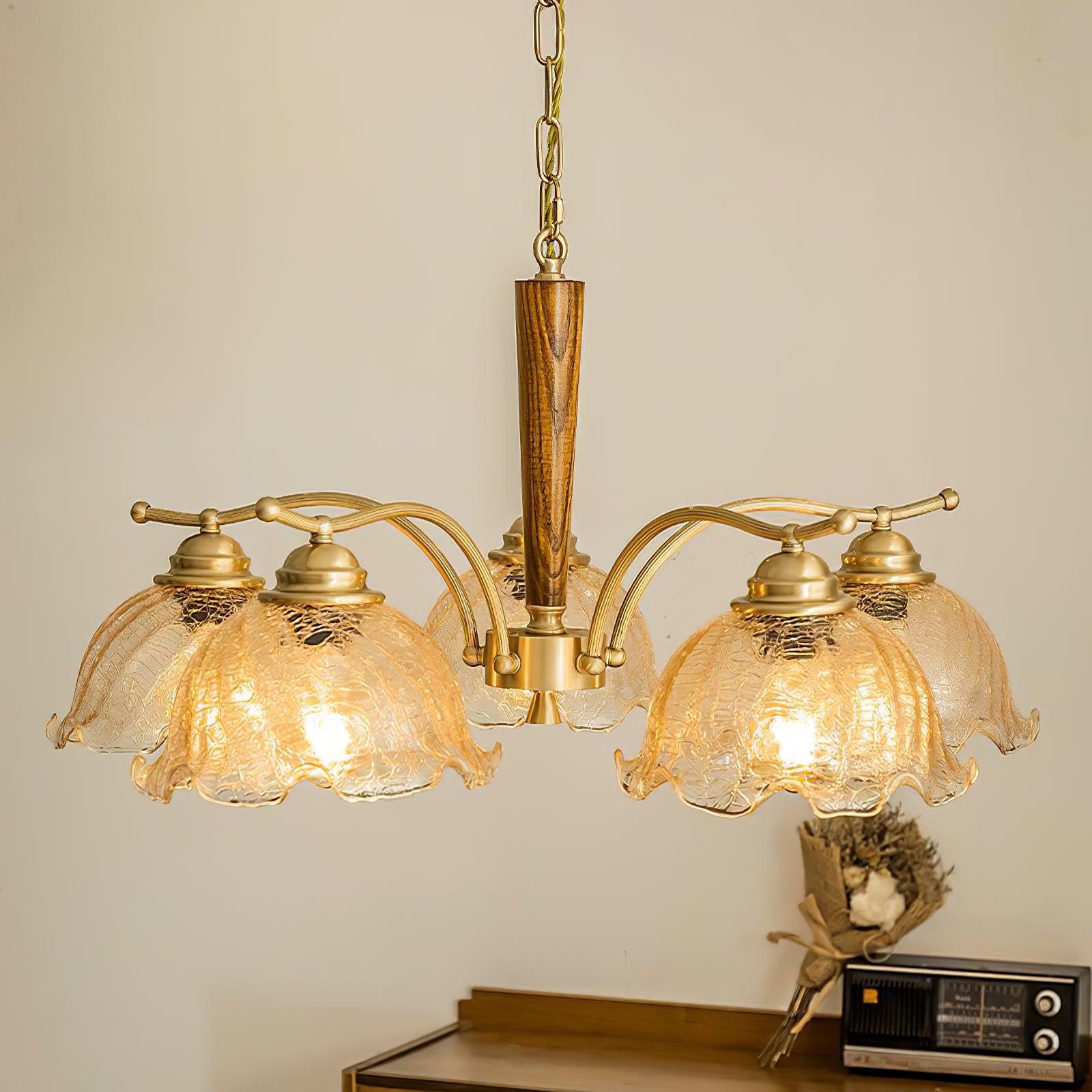 WOW Crack Flower Chandelier