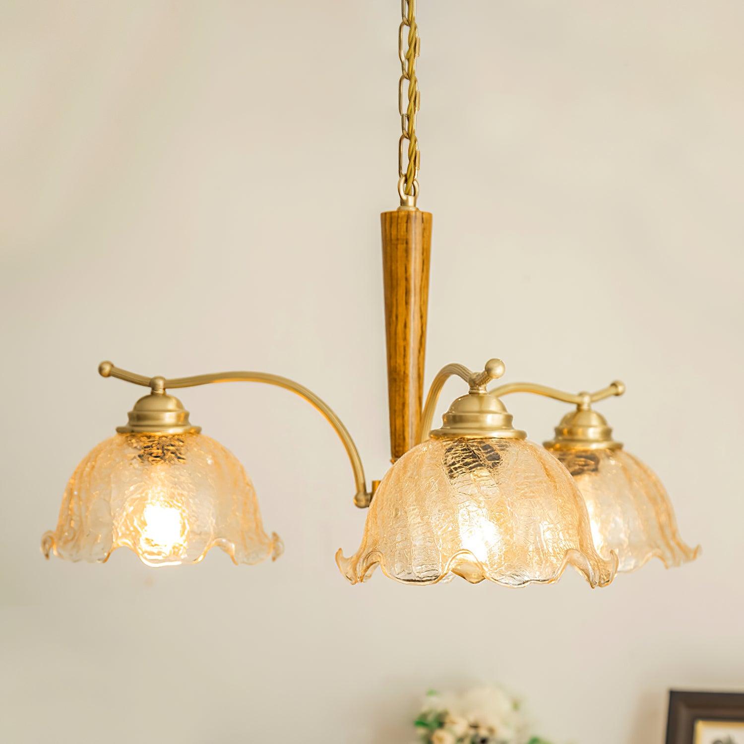 WOW Crack Flower Chandelier