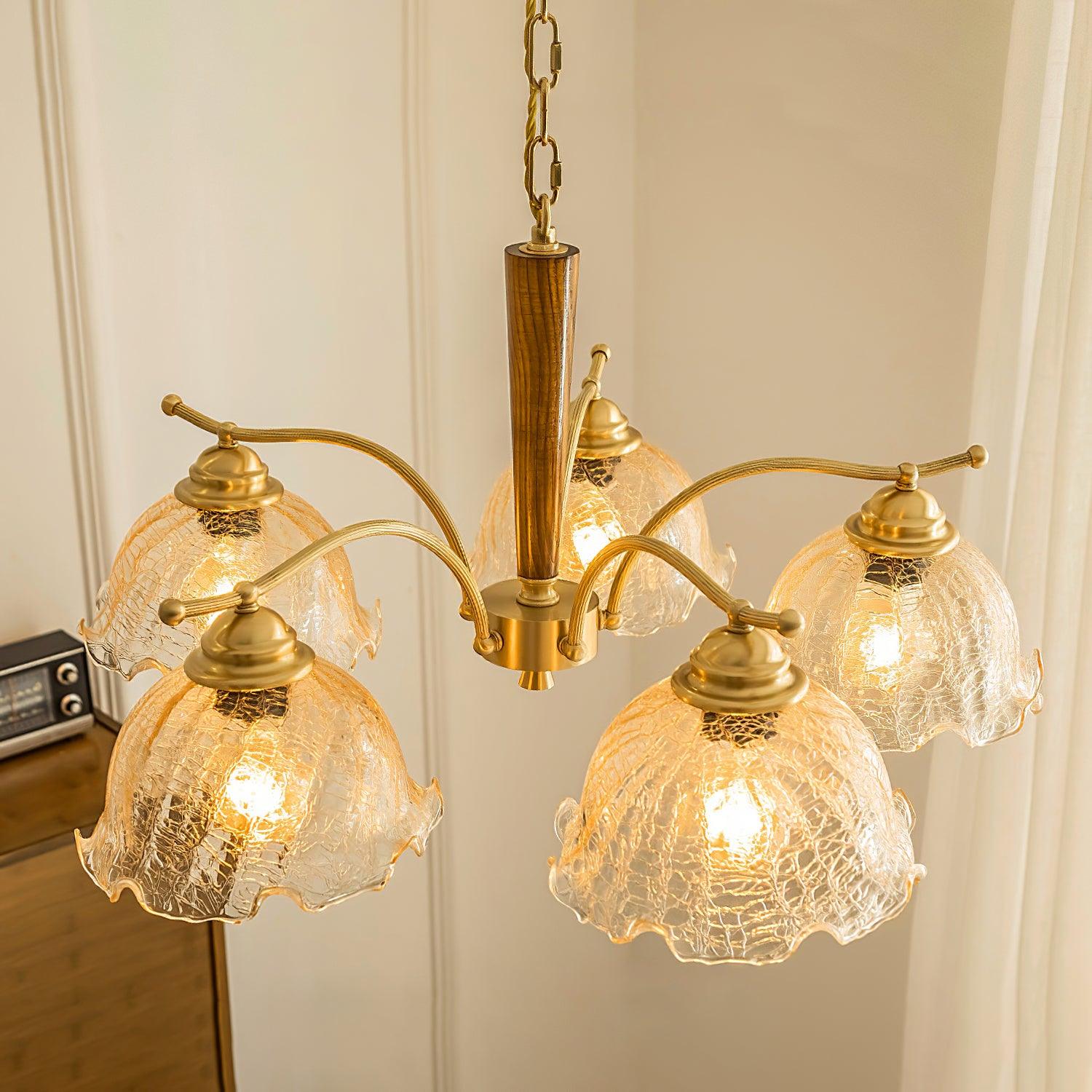 WOW Crack Flower Chandelier