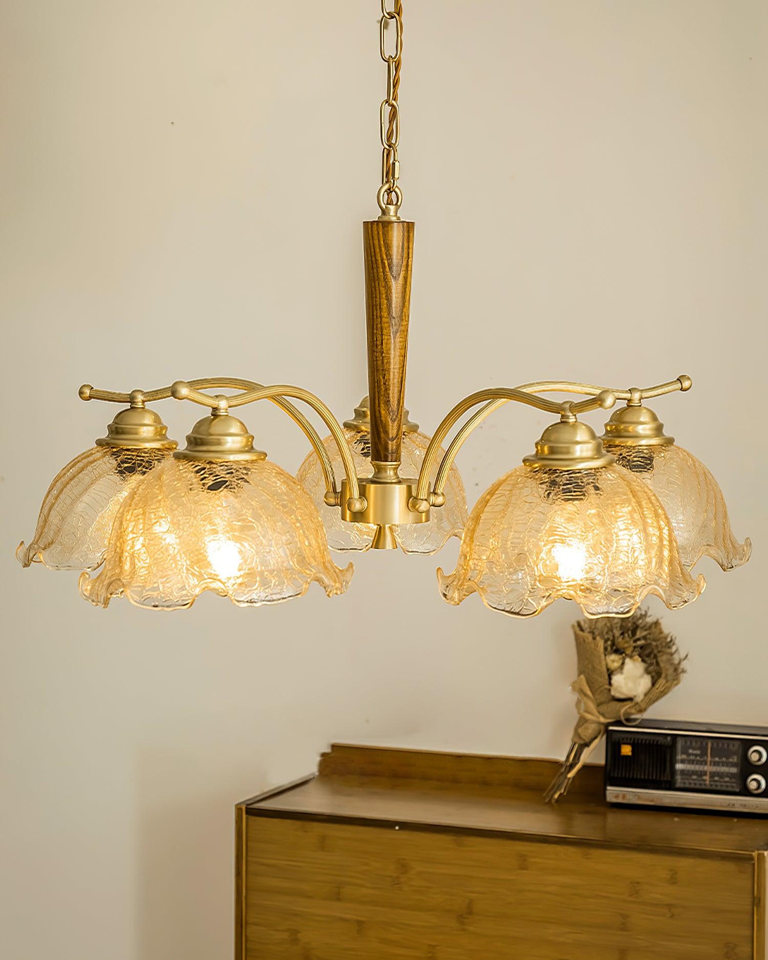WOW Crack Flower Chandelier