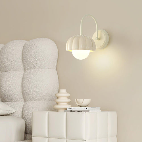 WOW Creamy Pumpkin Wall Light