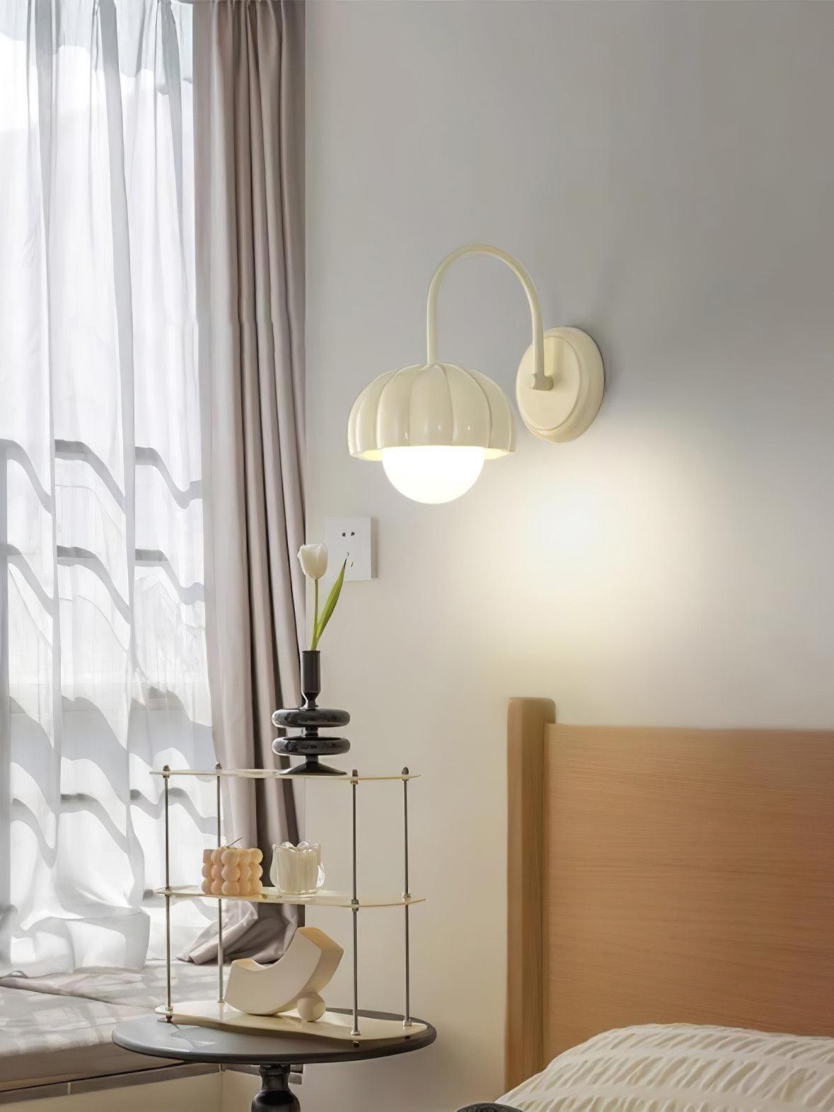WOW Creamy Pumpkin Wall Light