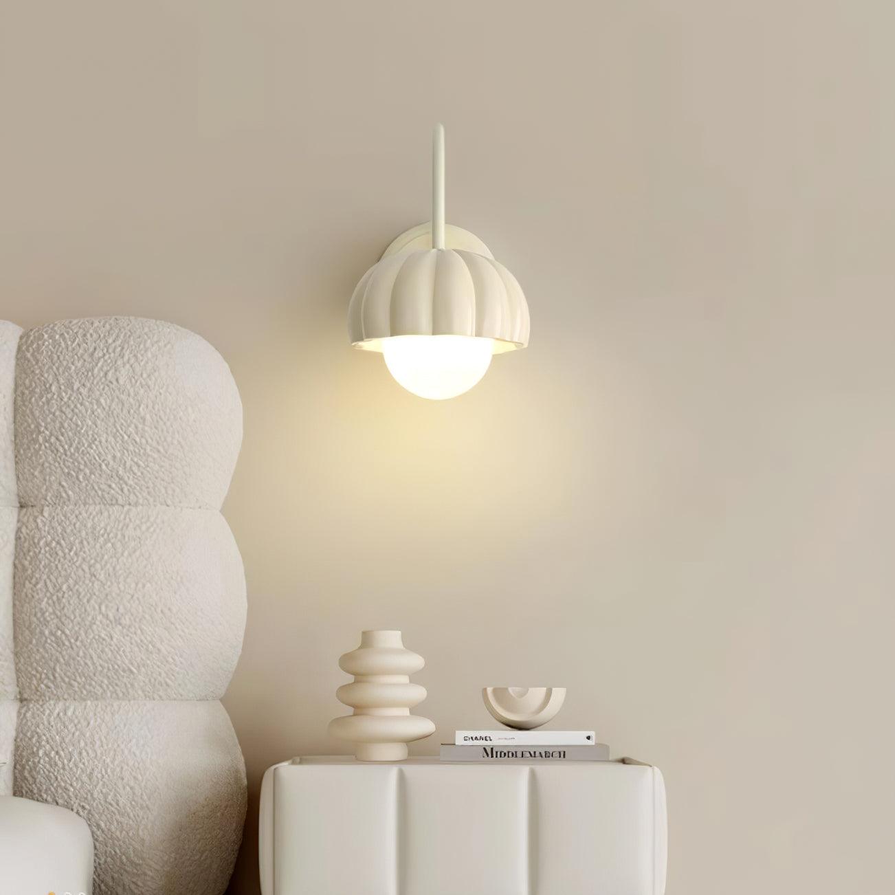 WOW Creamy Pumpkin Wall Light