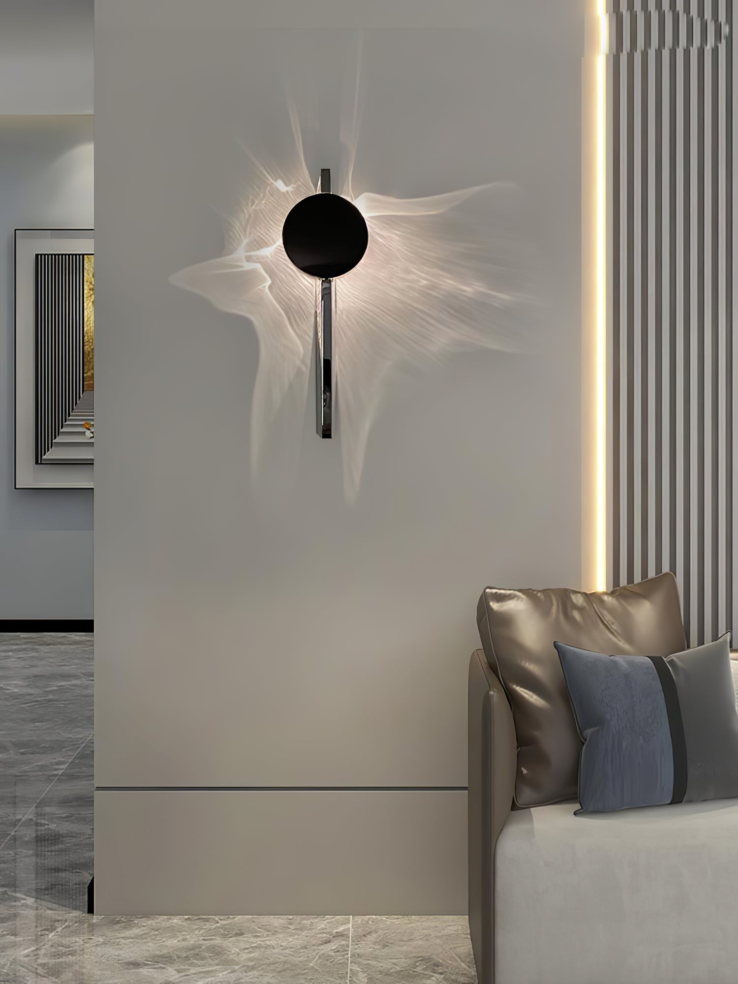 WOW Creative Light And Shadow Wall Lamp