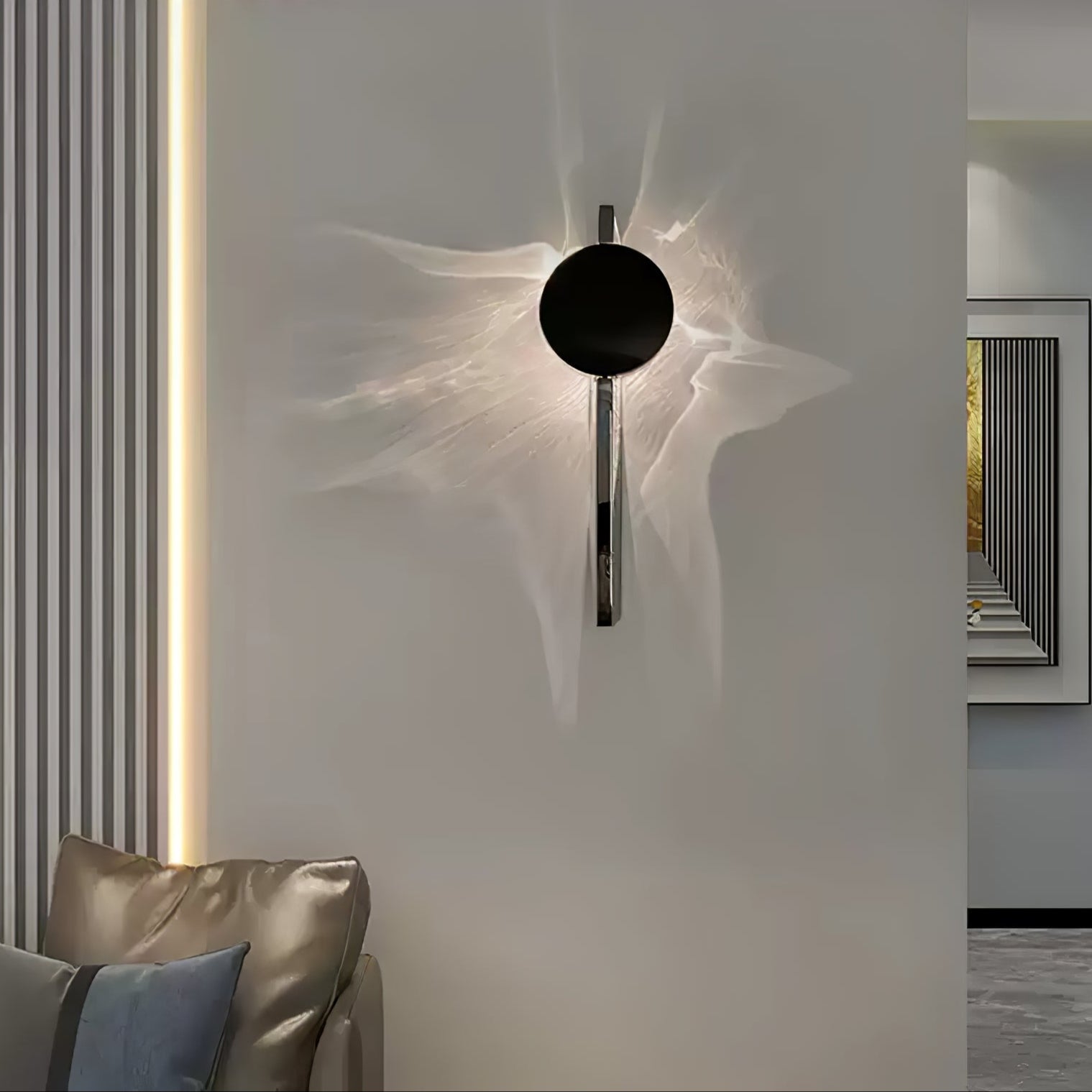 WOW Creative Light And Shadow Wall Lamp