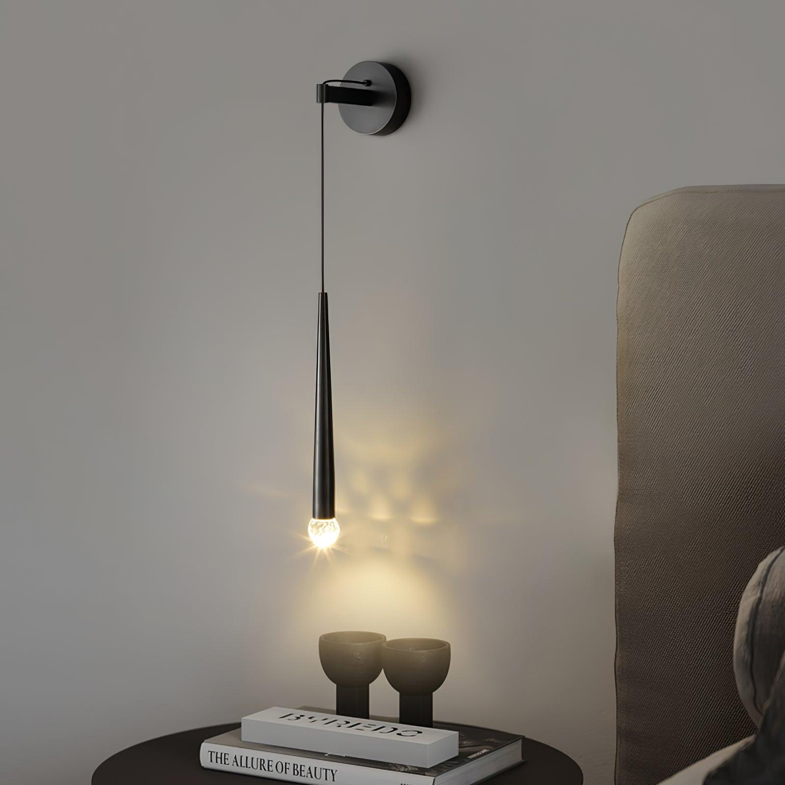 WOW Crystal Conical Wall Lamp