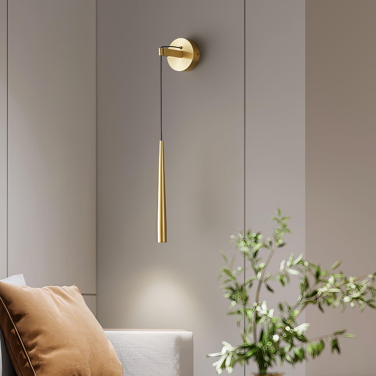 WOW Crystal Conical Wall Lamp