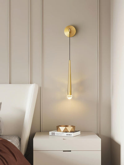 WOW Crystal Conical Wall Lamp