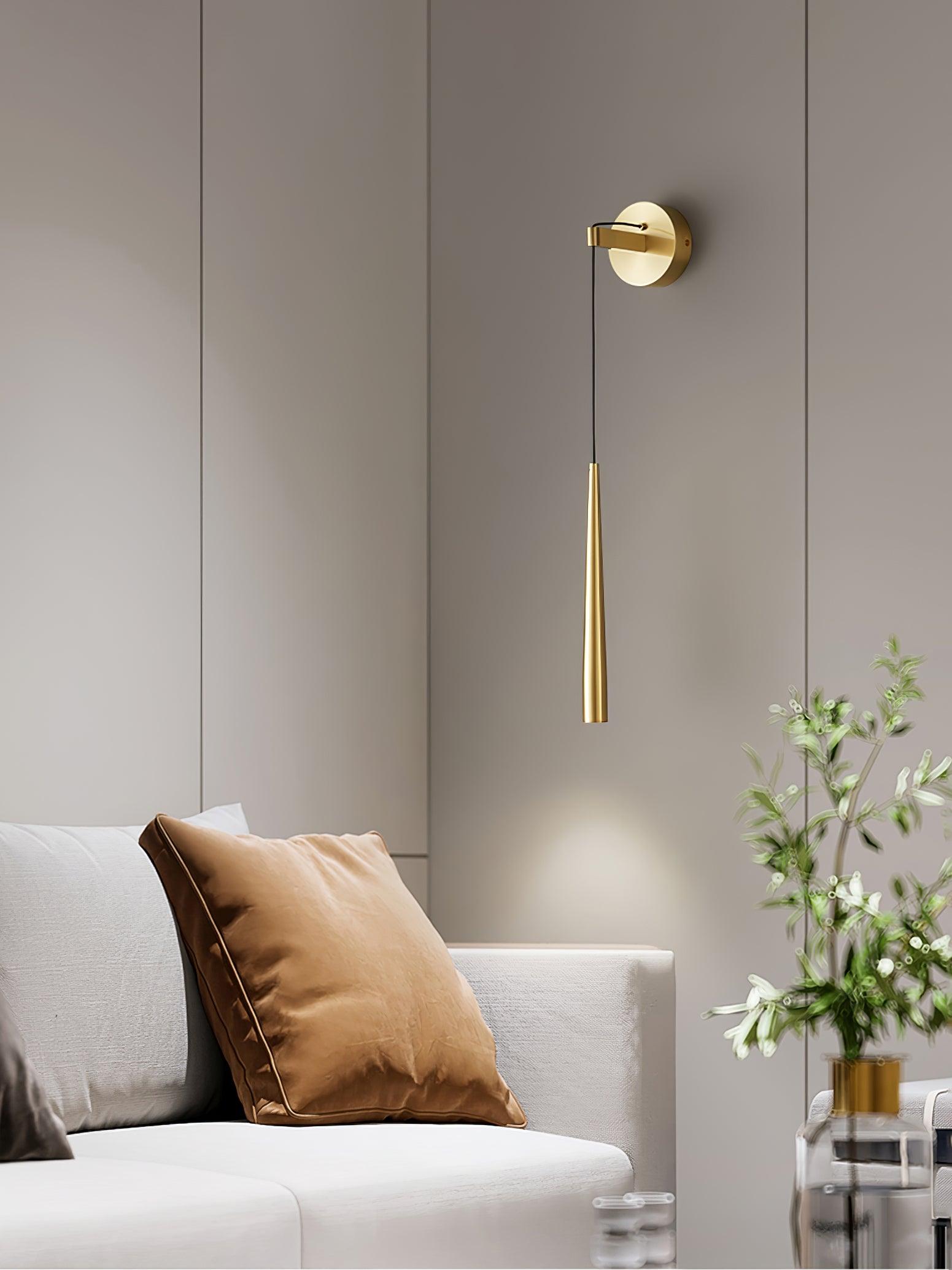 WOW Crystal Conical Wall Lamp