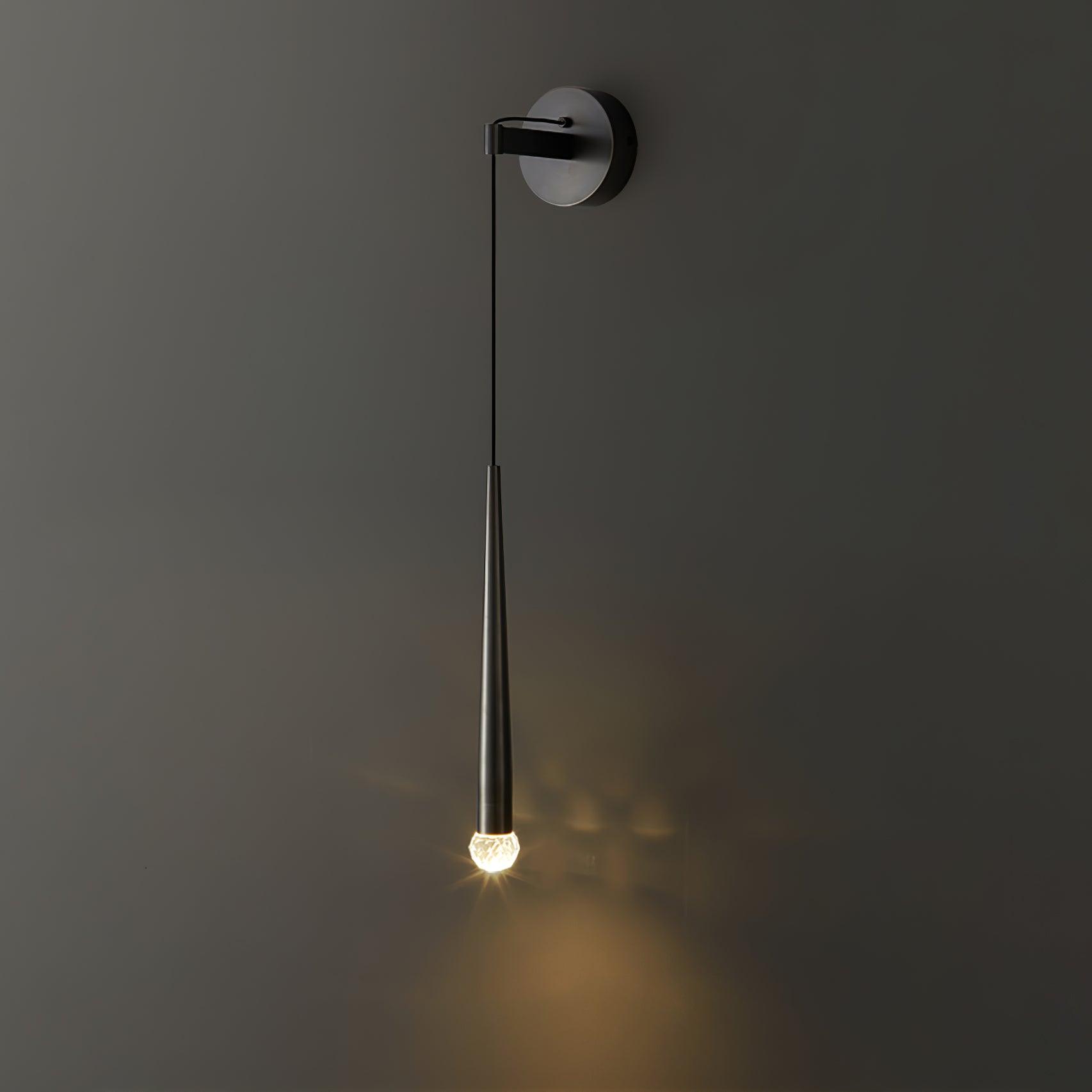 WOW Crystal Conical Wall Lamp