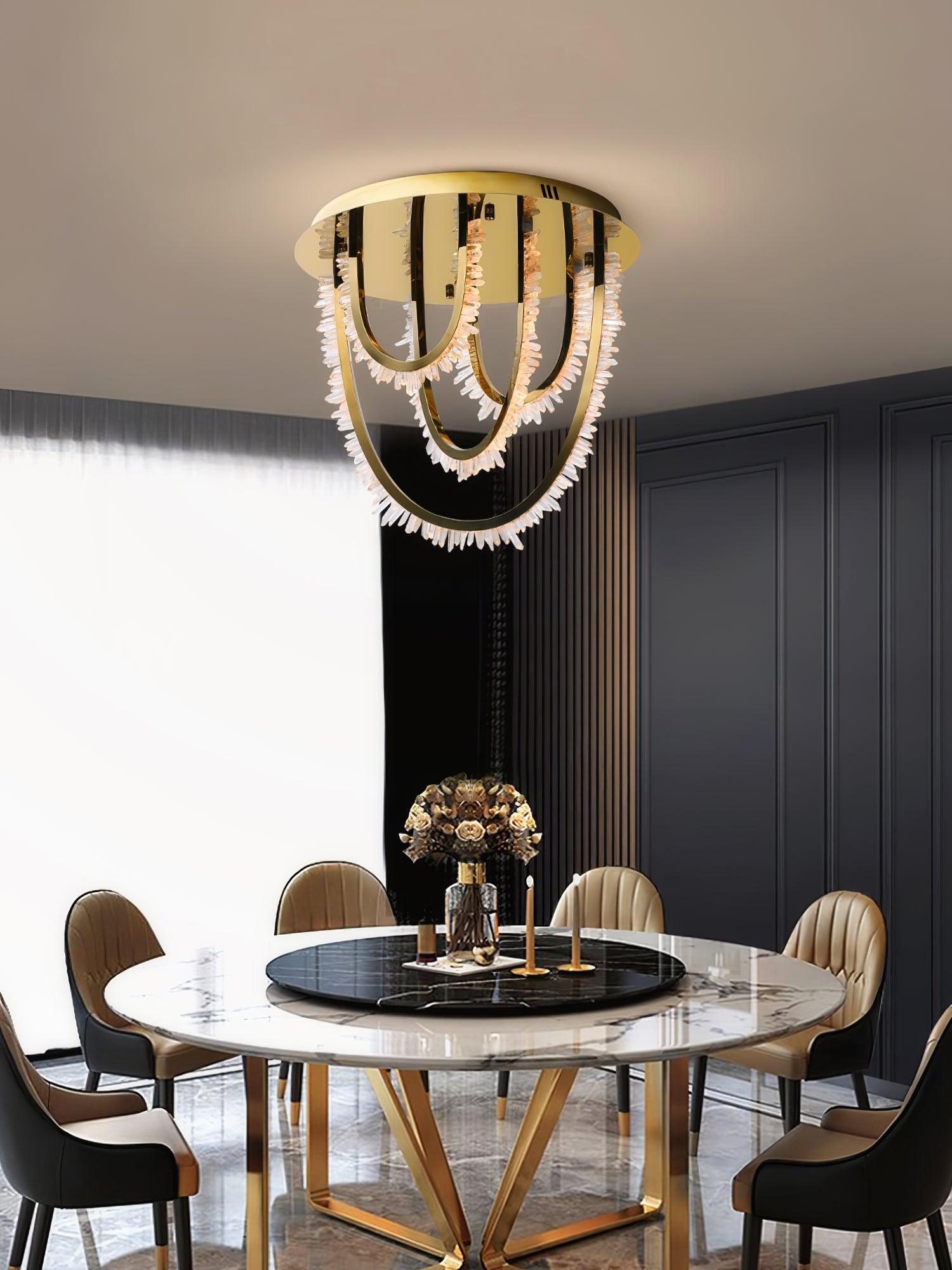 WOW Crystal Corde Ceiling Light