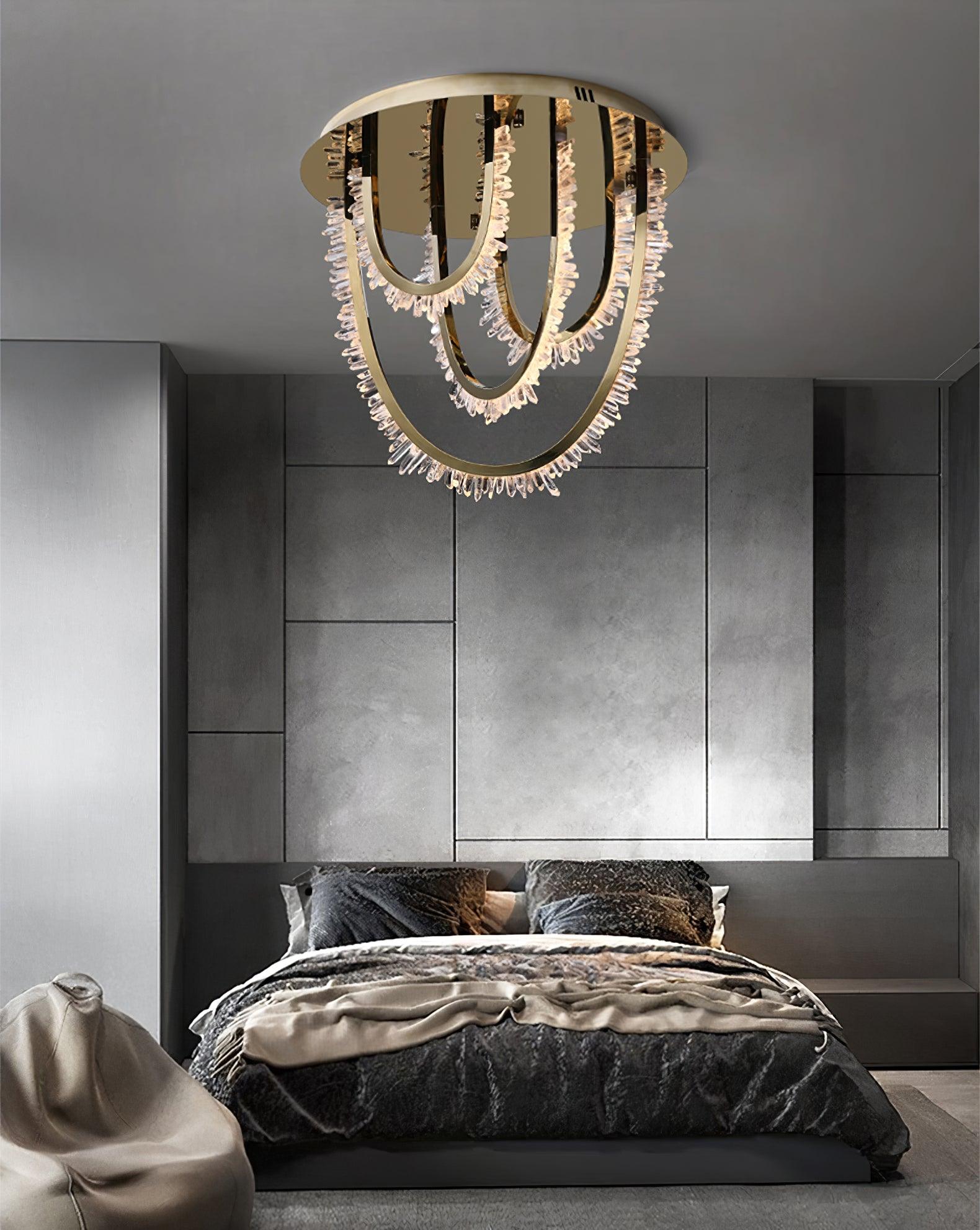 WOW Crystal Corde Ceiling Light