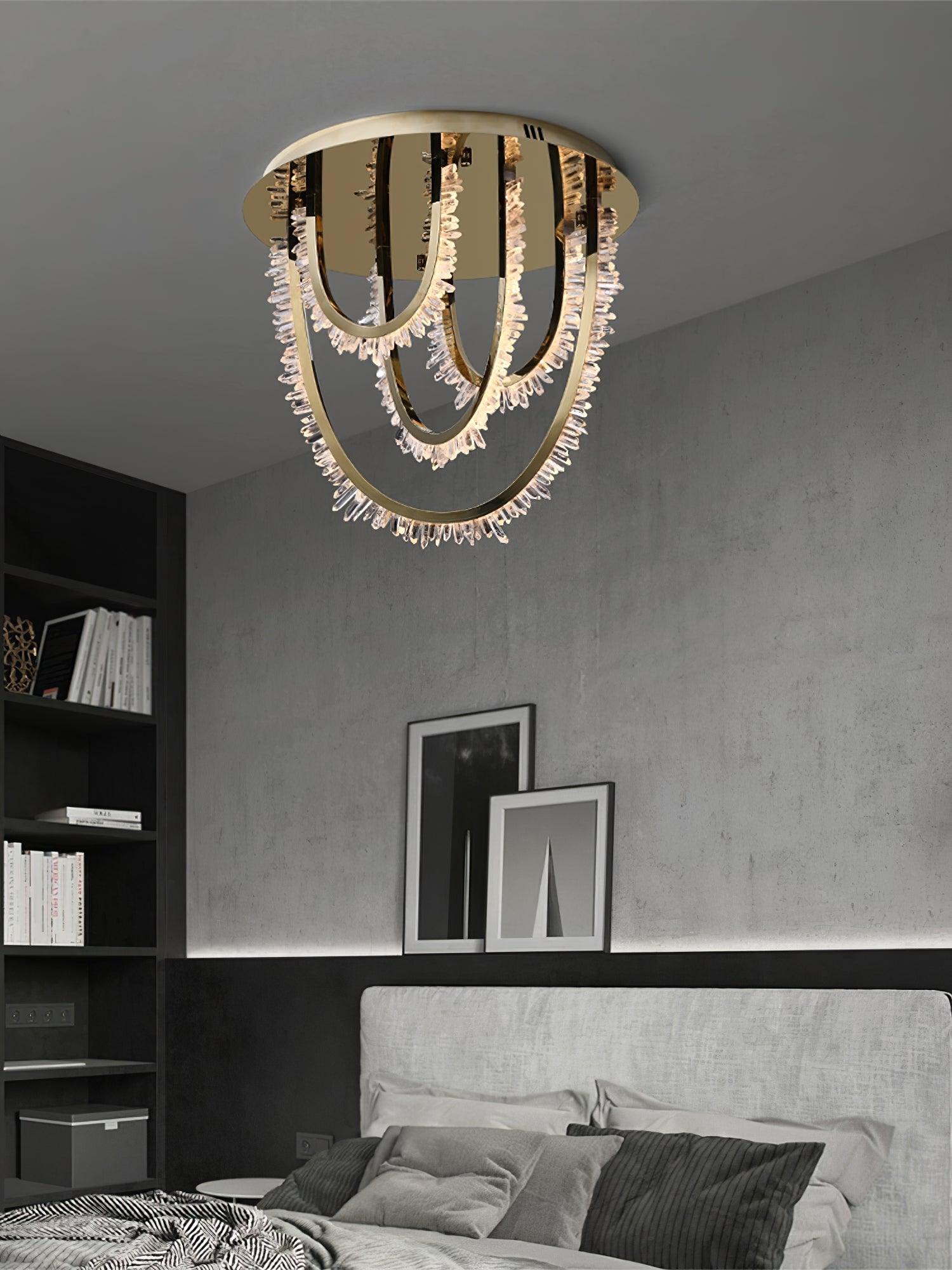 WOW Crystal Corde Ceiling Light