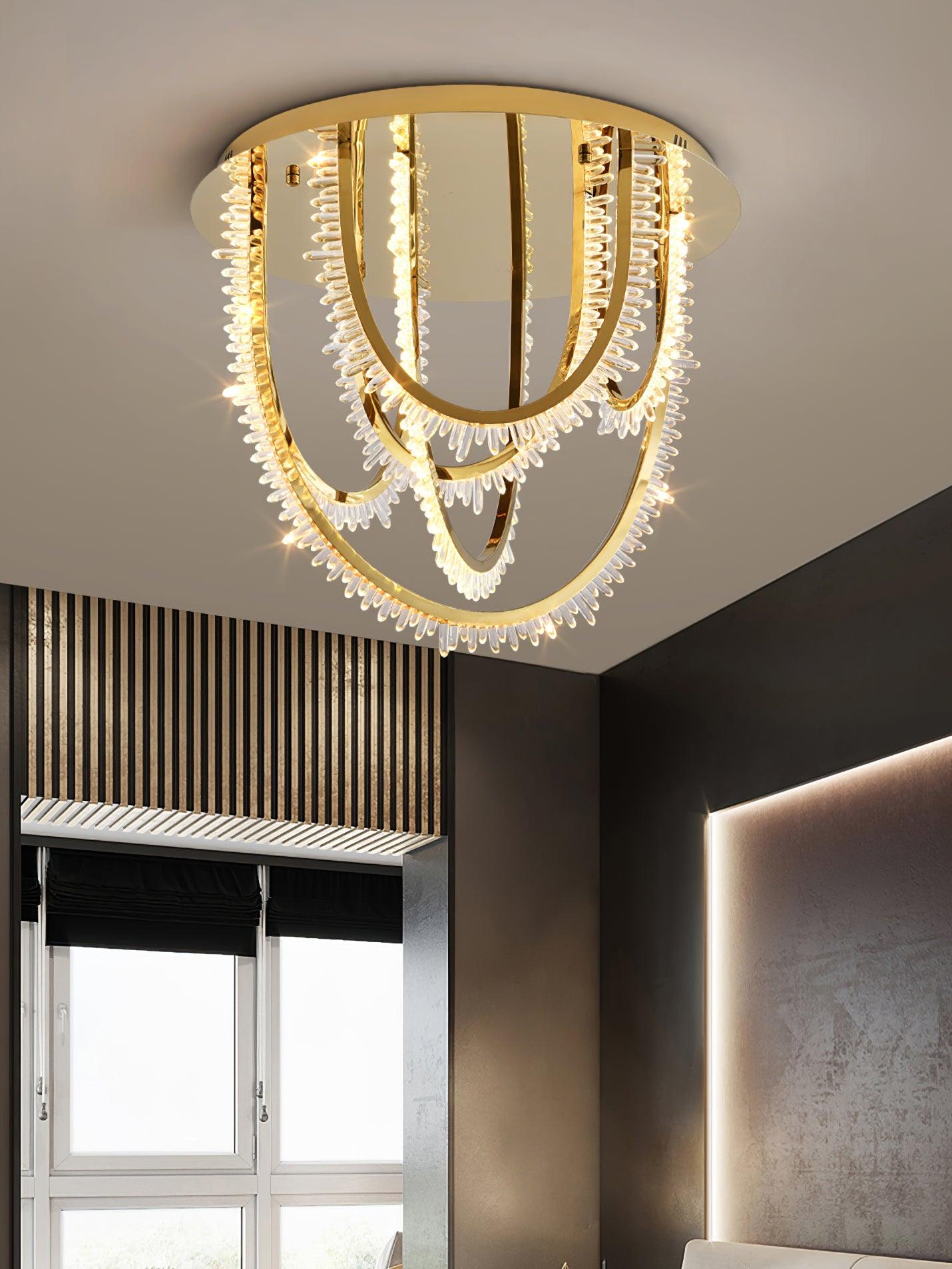 WOW Crystal Corde Ceiling Light