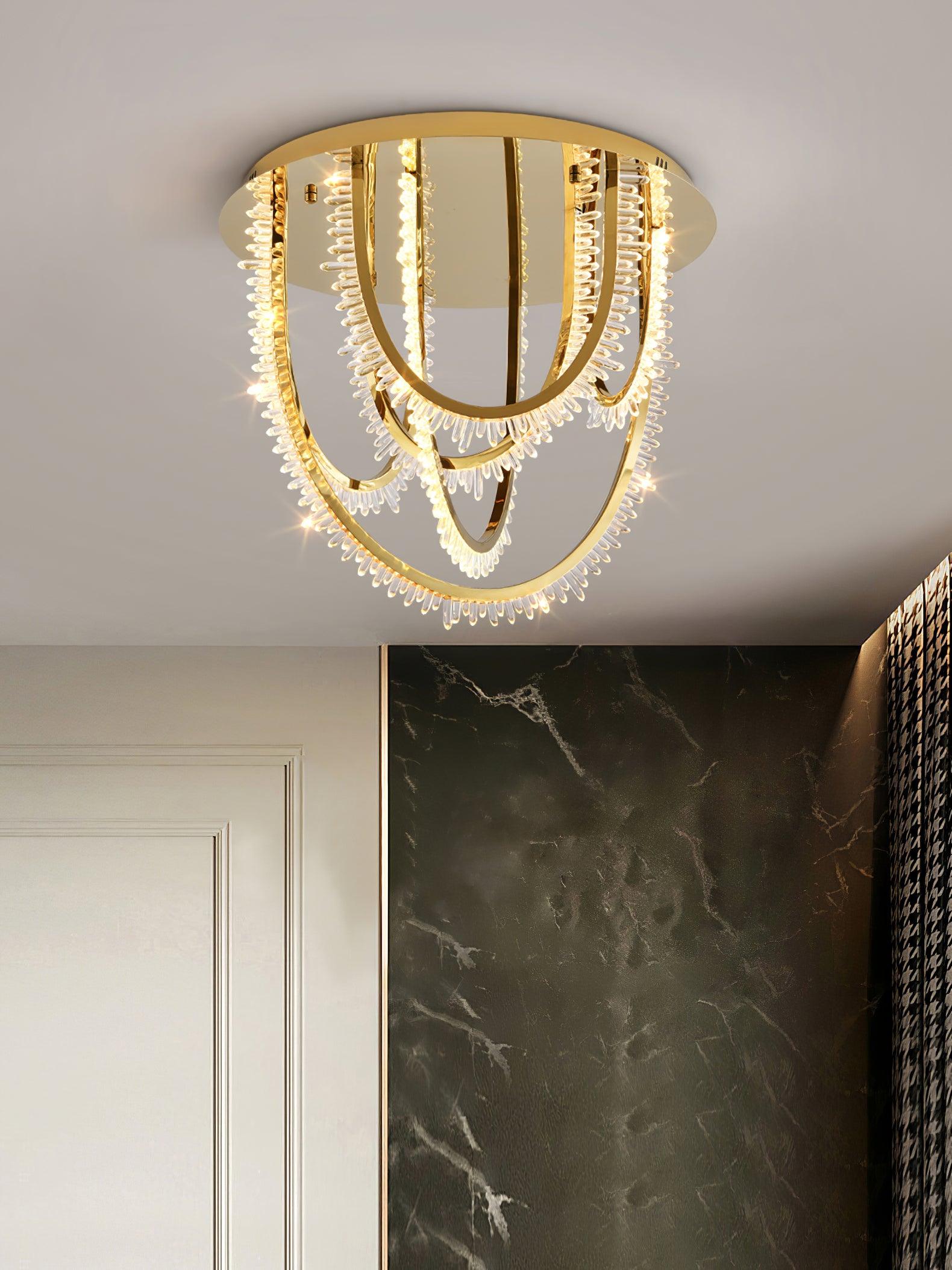 WOW Crystal Corde Ceiling Light