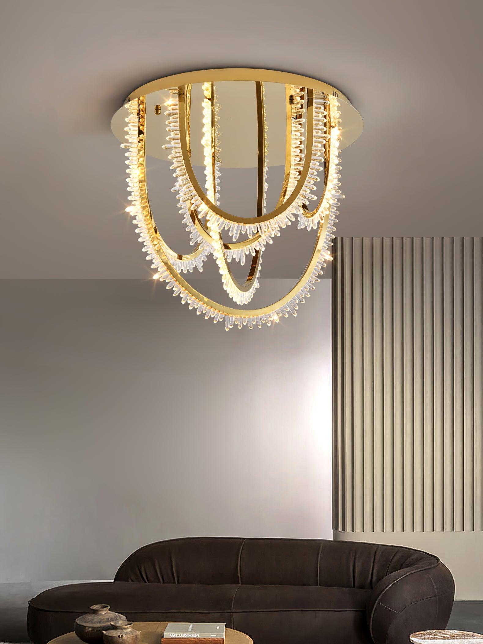 WOW Crystal Corde Ceiling Light