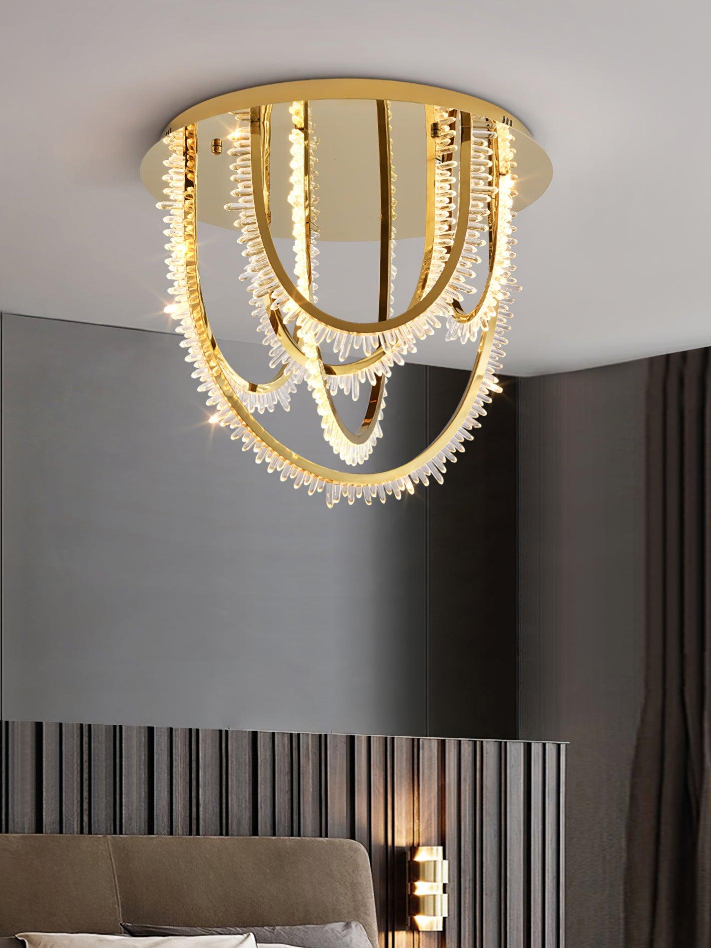 WOW Crystal Corde Ceiling Light