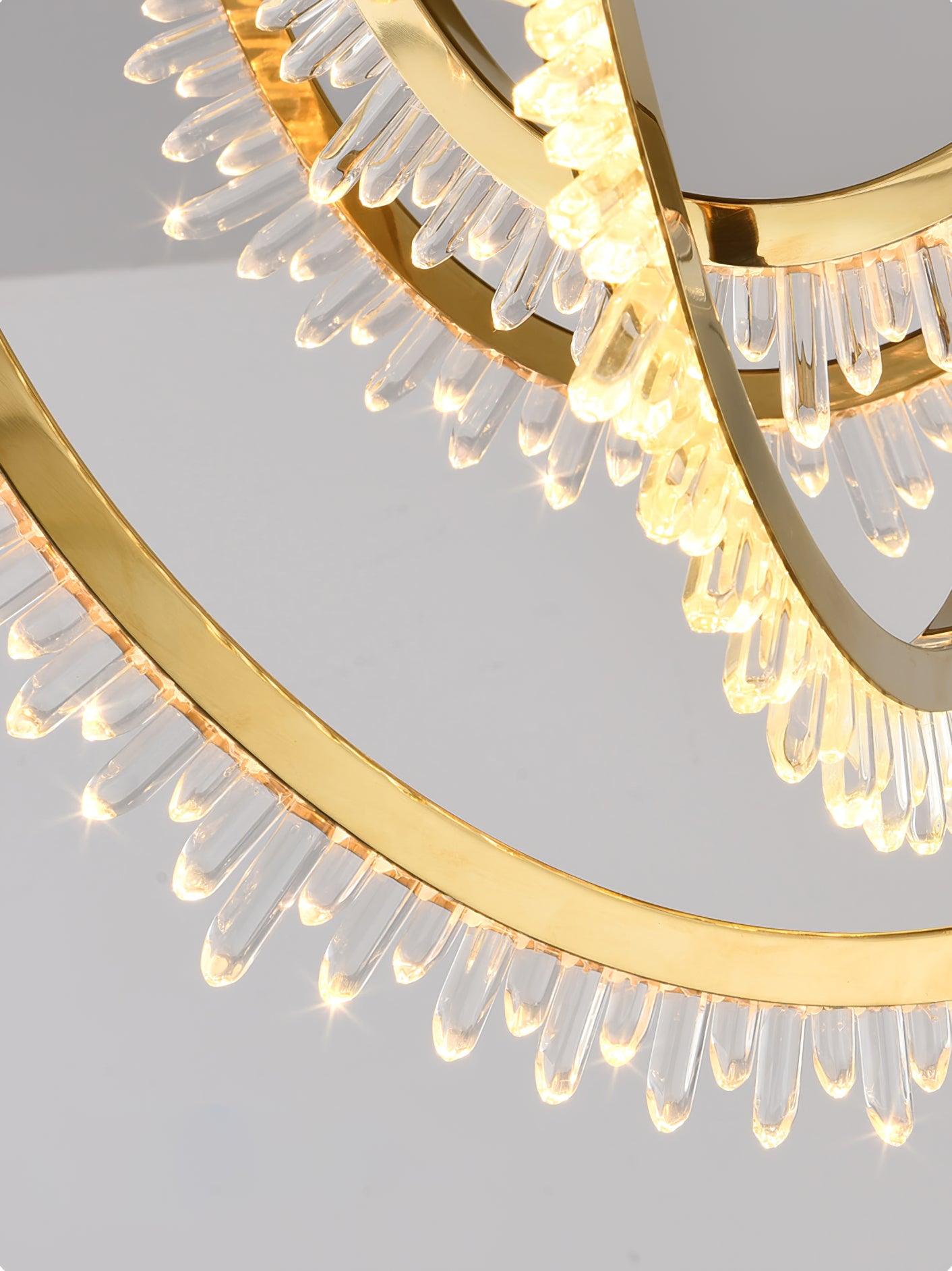 WOW Crystal Corde Ceiling Light