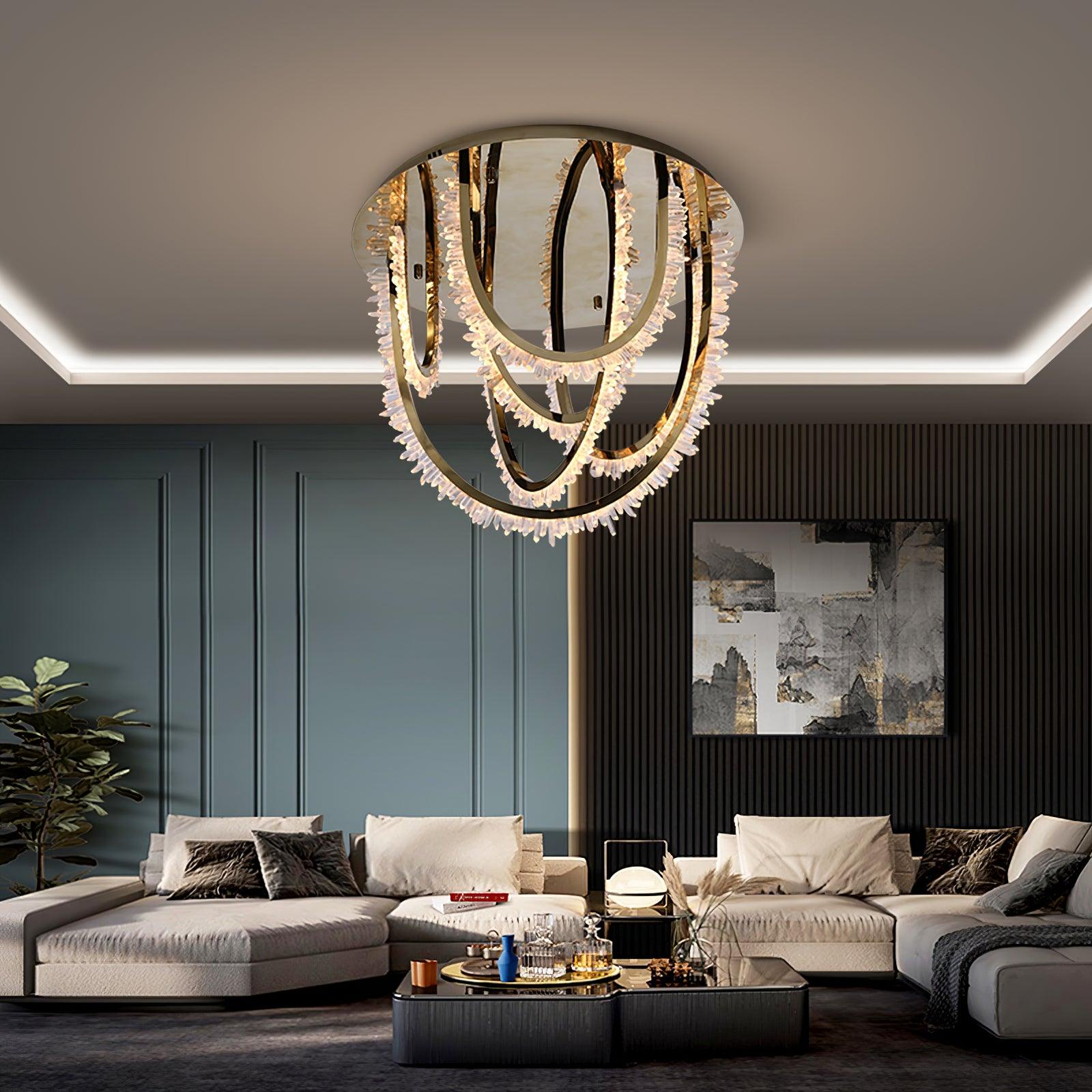 WOW Crystal Corde Ceiling Light