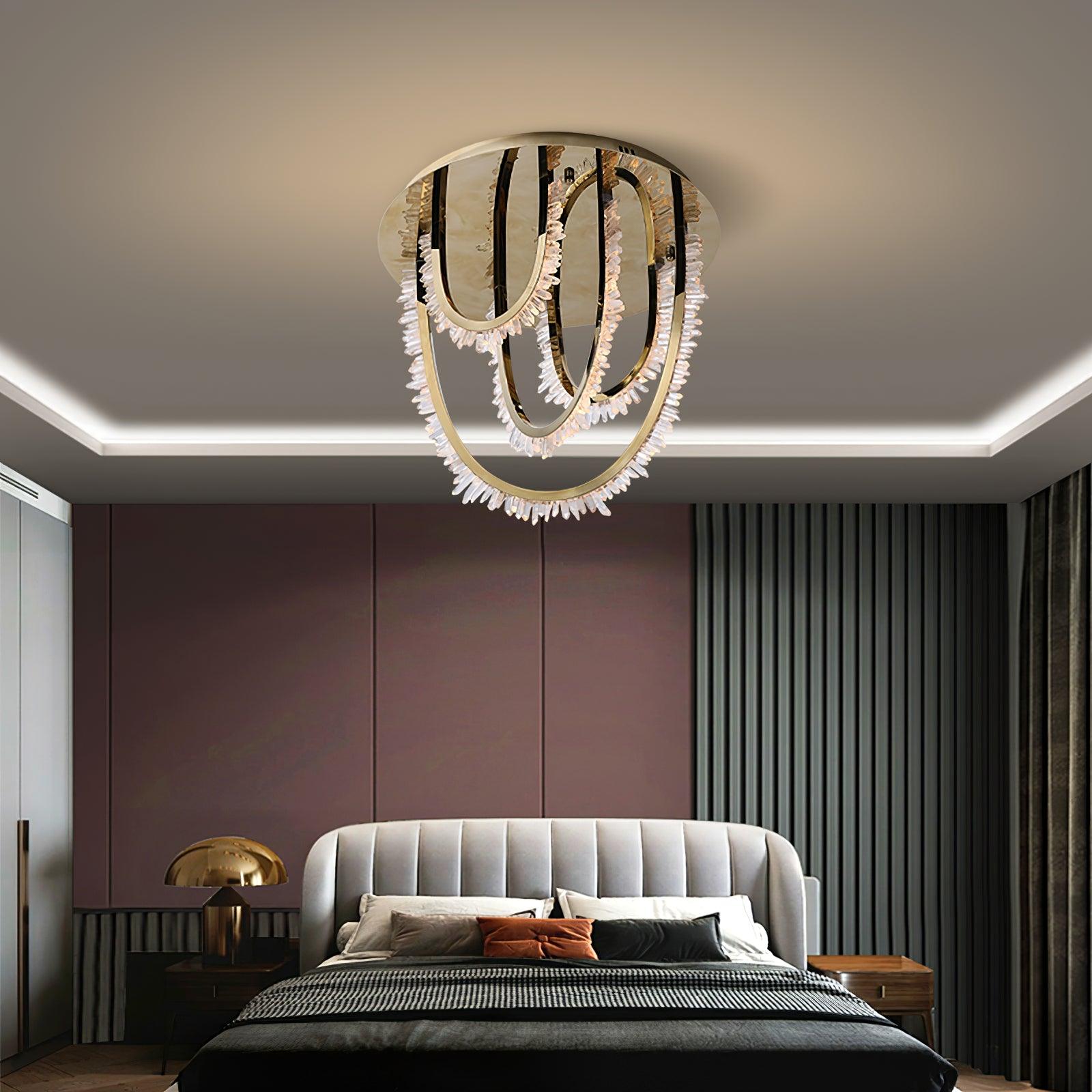 WOW Crystal Corde Ceiling Light