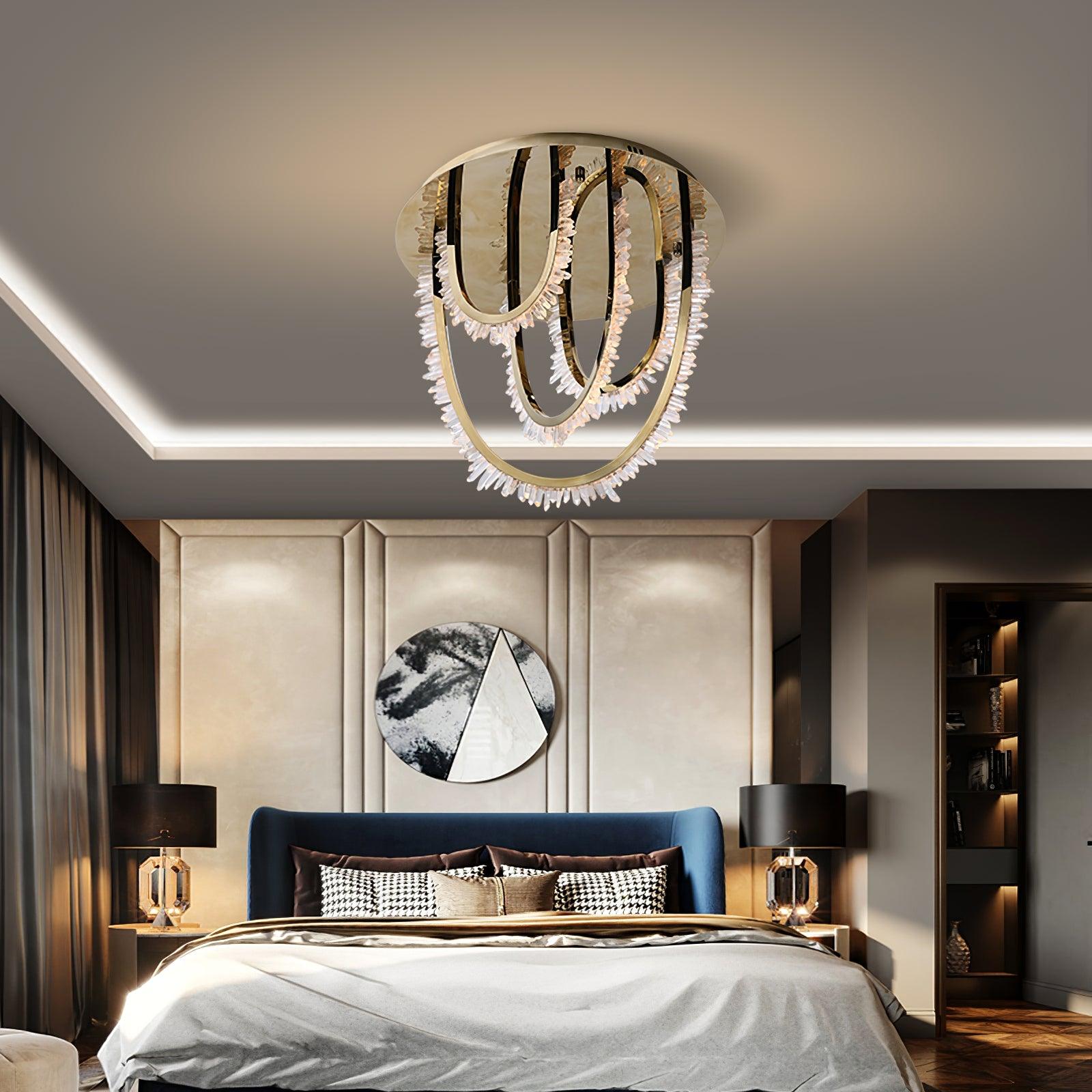 WOW Crystal Corde Ceiling Light