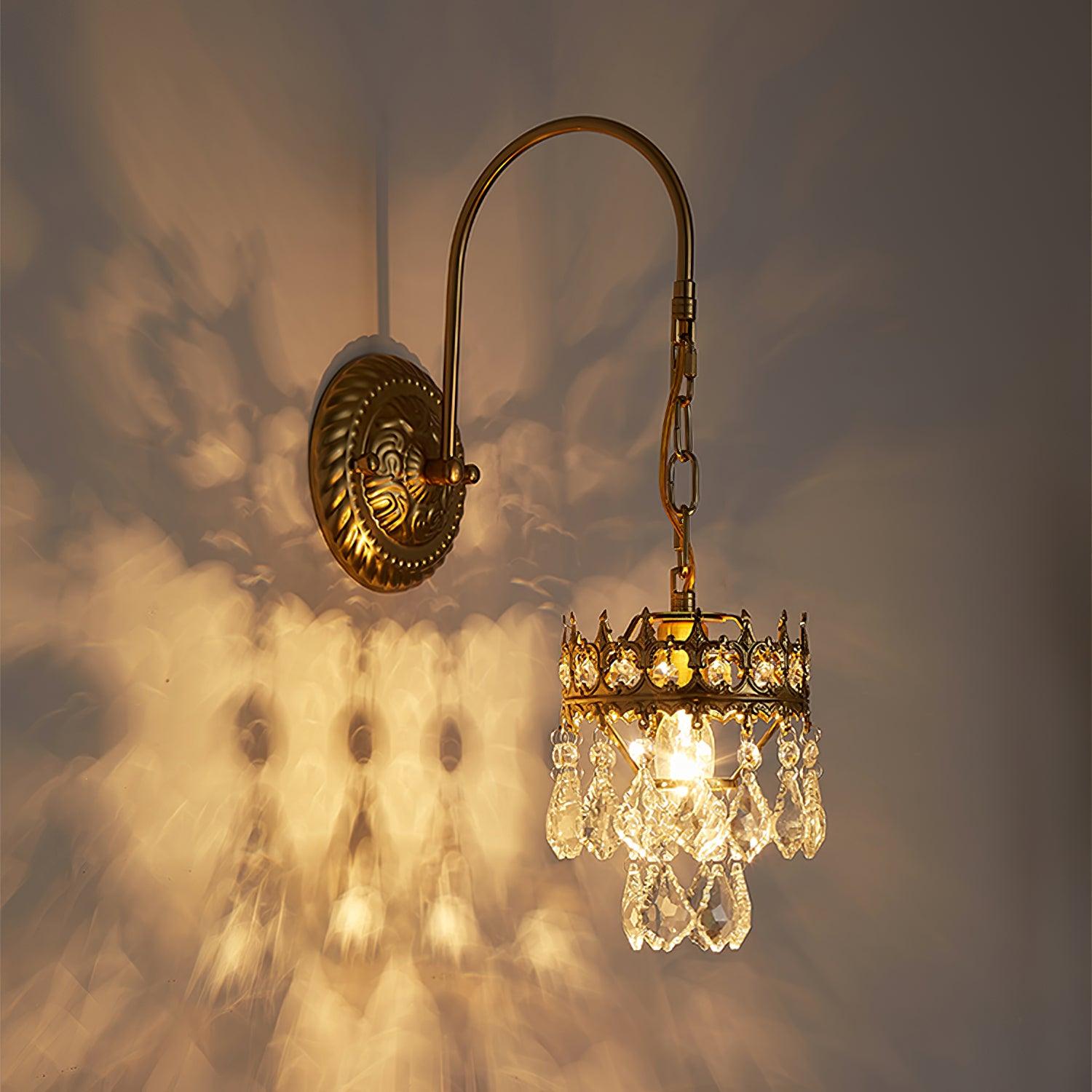 WOW Crystal Crown Sconce