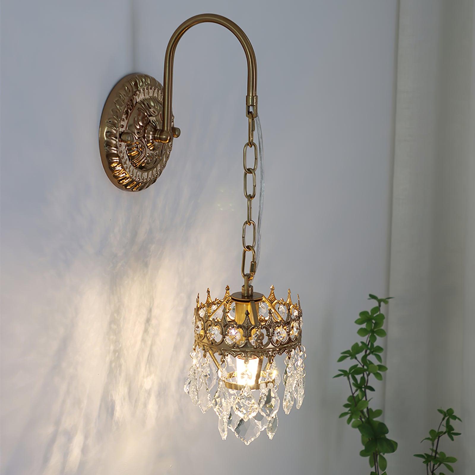 WOW Crystal Crown Sconce