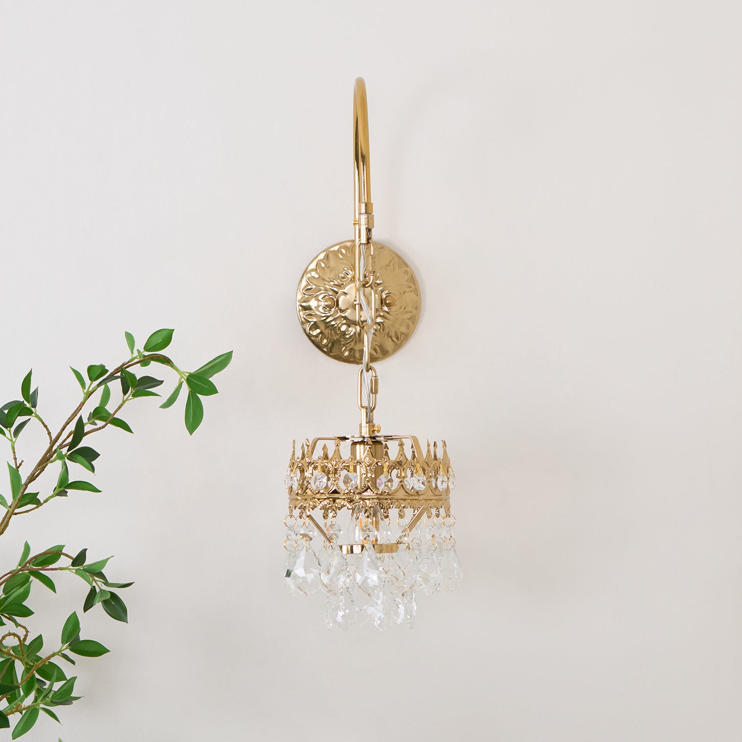 WOW Crystal Crown Sconce