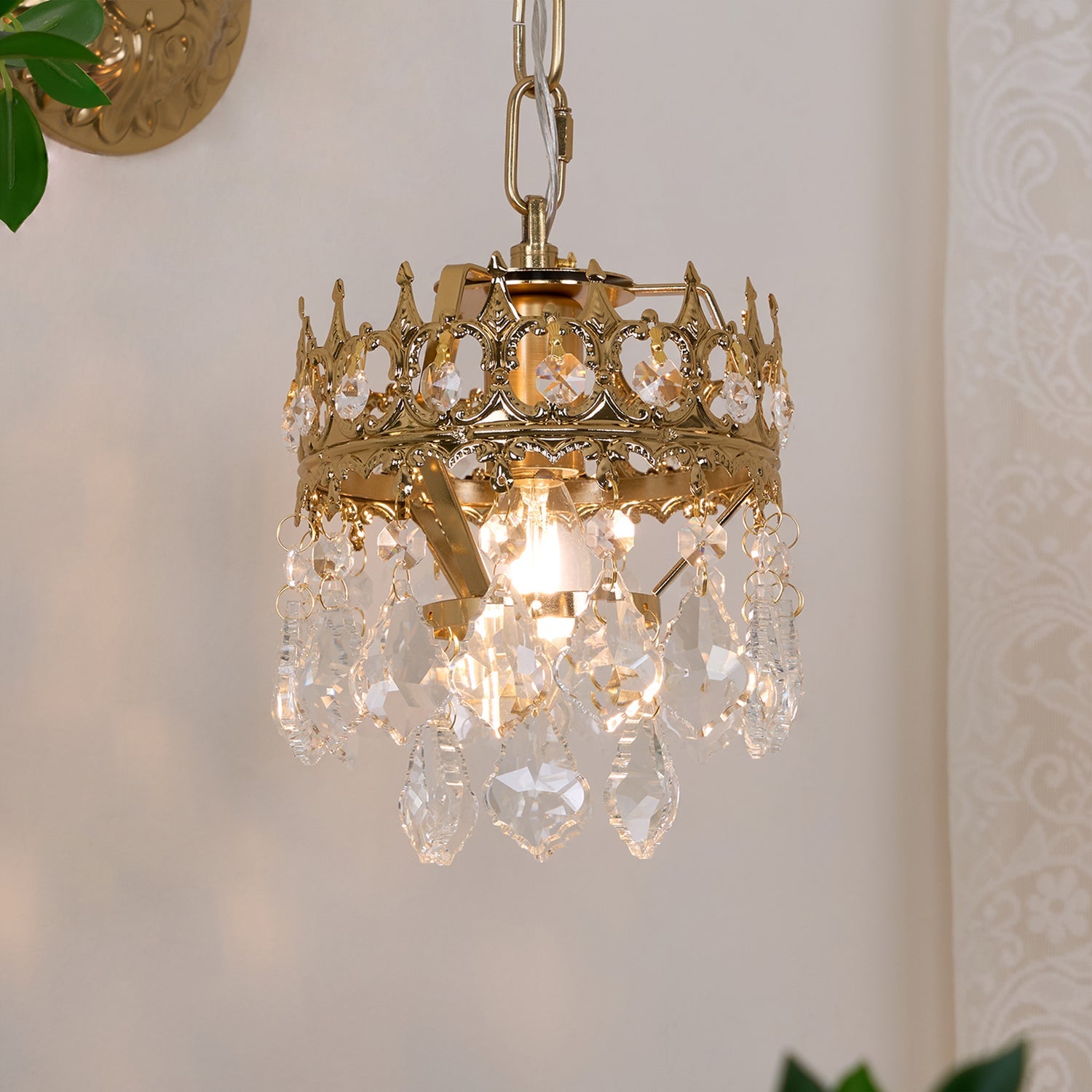 WOW Crystal Crown Sconce